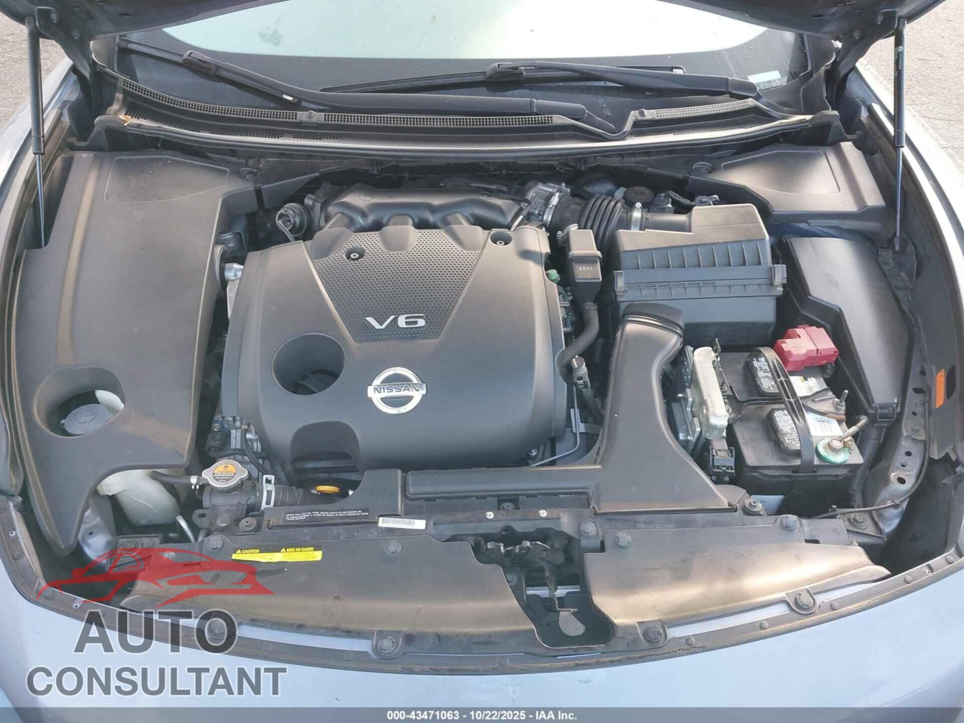 NISSAN MAXIMA 2011 - 1N4AA5AP1BC867280