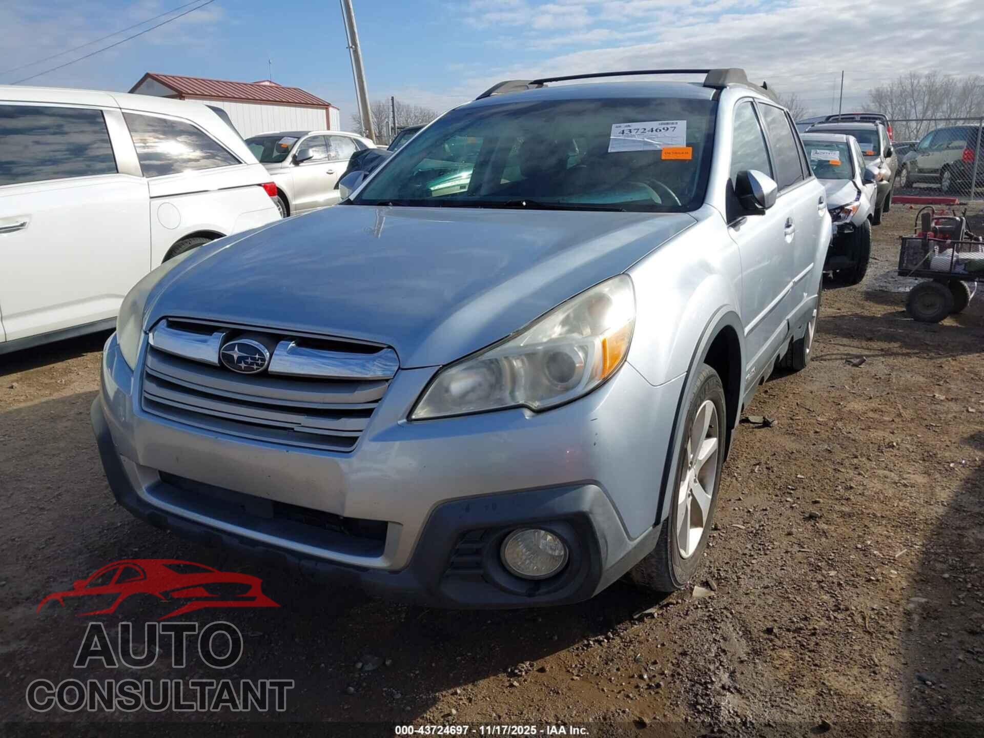 SUBARU OUTBACK 2014 - 4S4BRCCC2E3243946