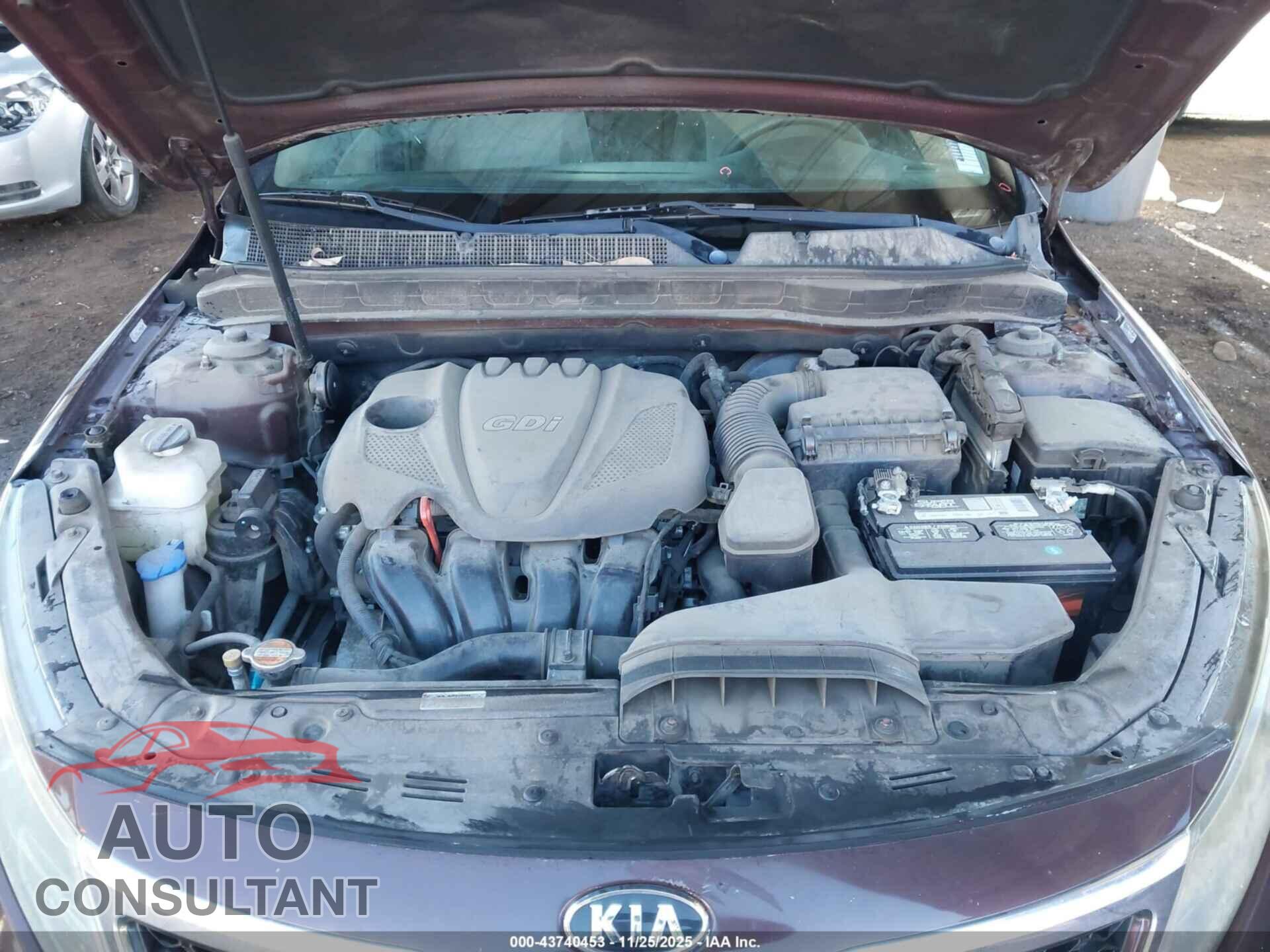 KIA OPTIMA 2012 - 5XXGM4A76CG062253