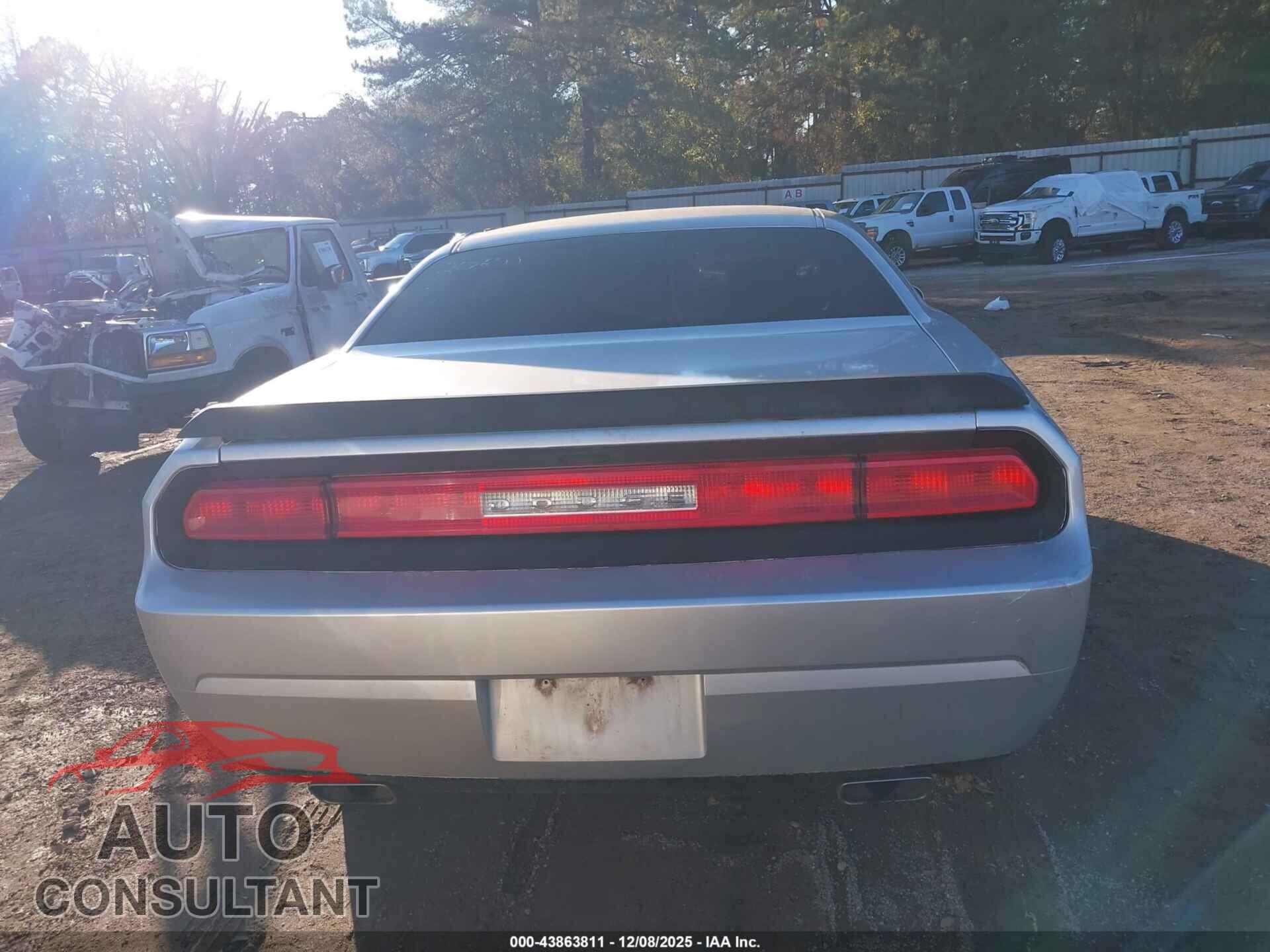 DODGE CHALLENGER 2012 - 2C3CDYAG4CH267691