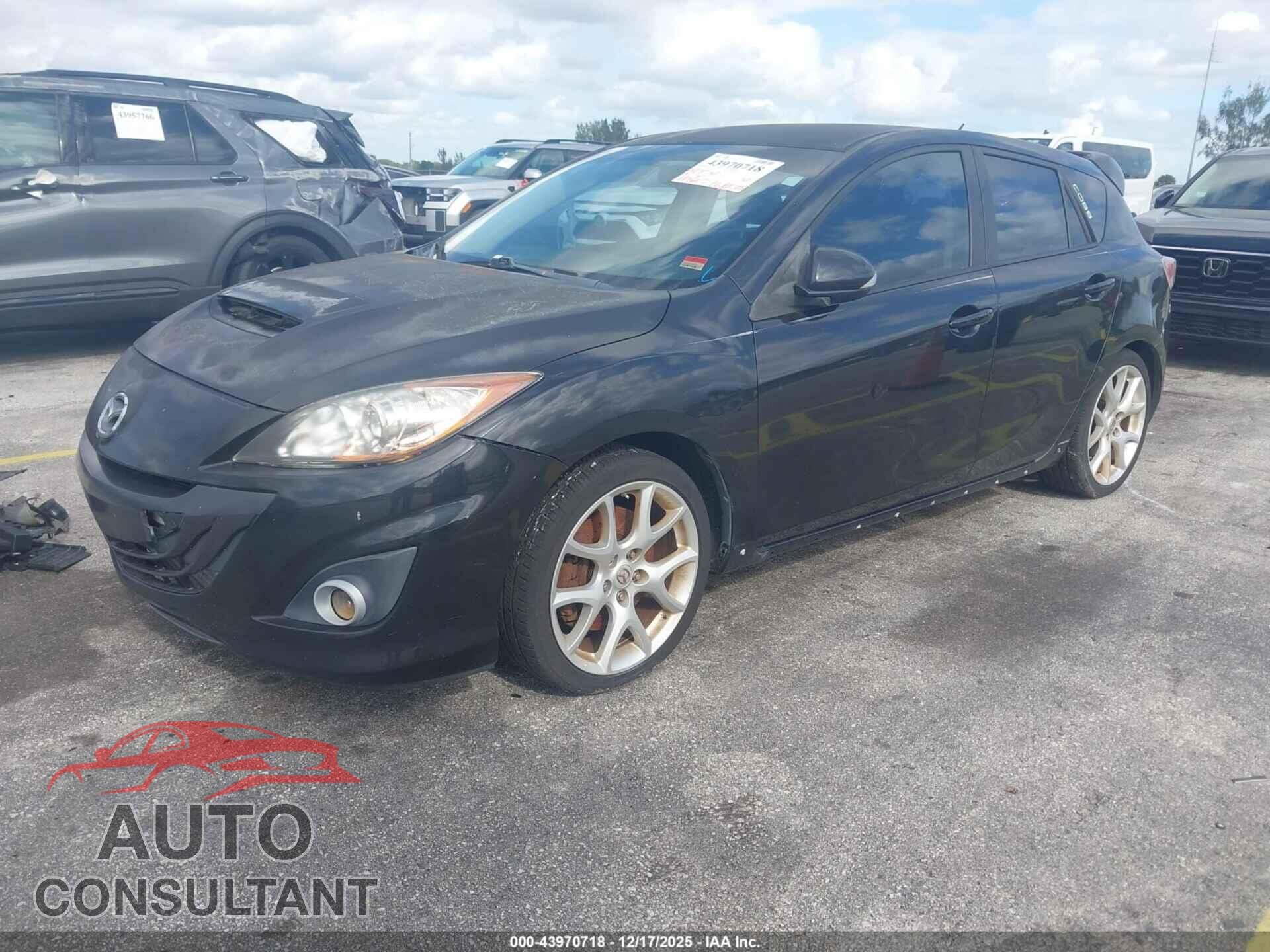 MAZDA MAZDASPEED3 2010 - JM1BL1H32A1270637