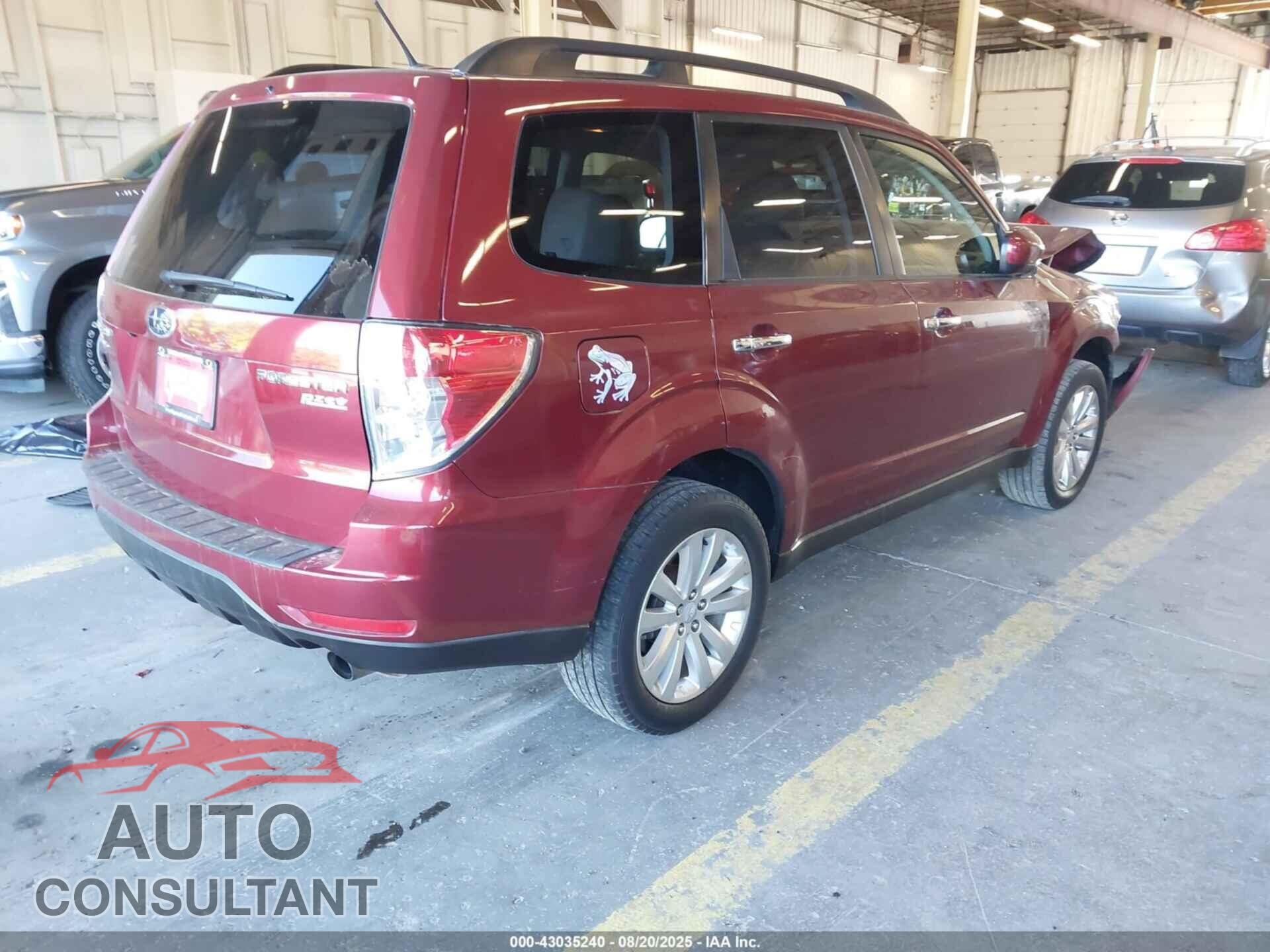 SUBARU FORESTER 2013 - JF2SHAECXDH431318