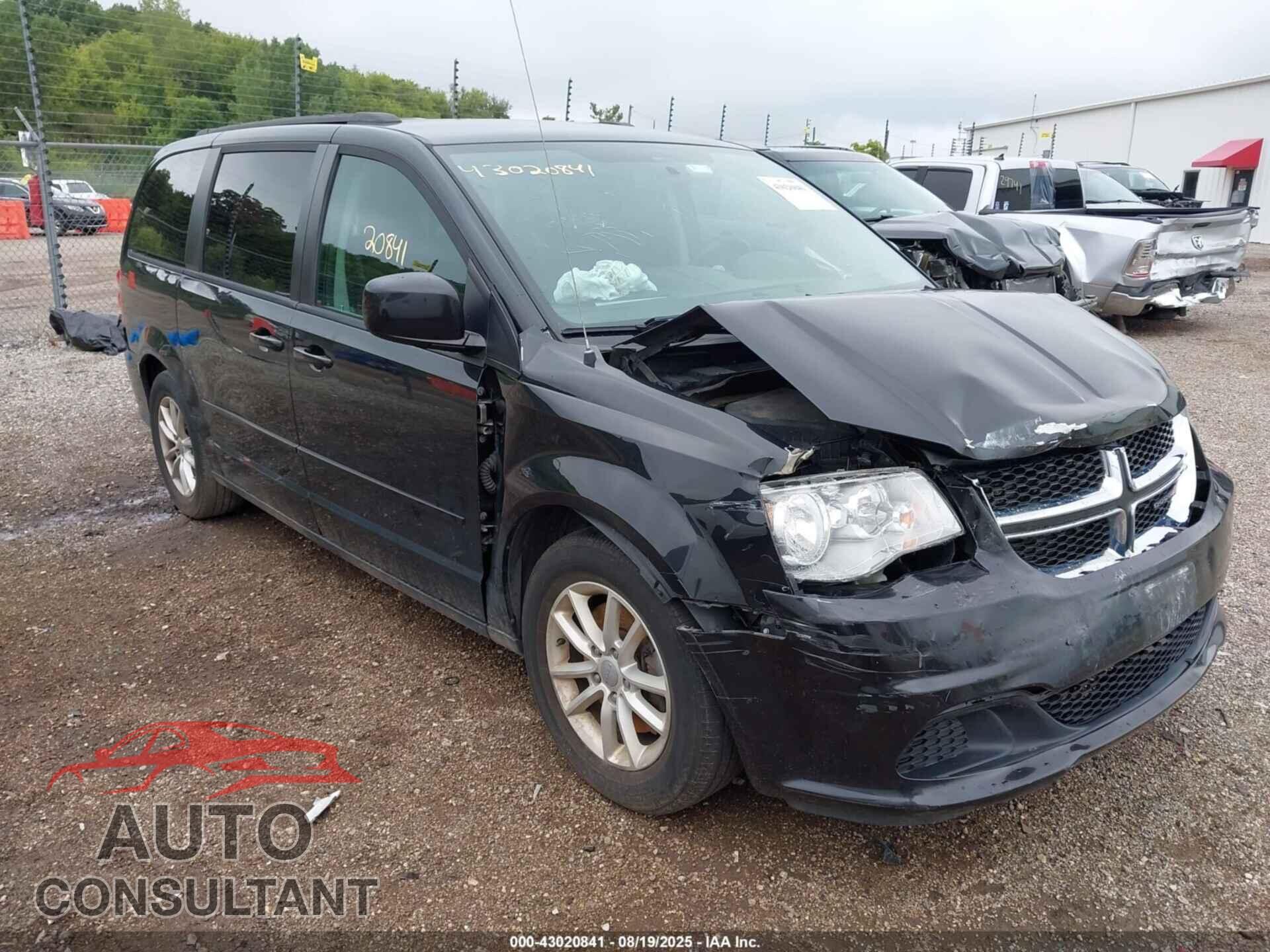 DODGE GRAND CARAVAN 2016 - 2C4RDGCG3GR330177