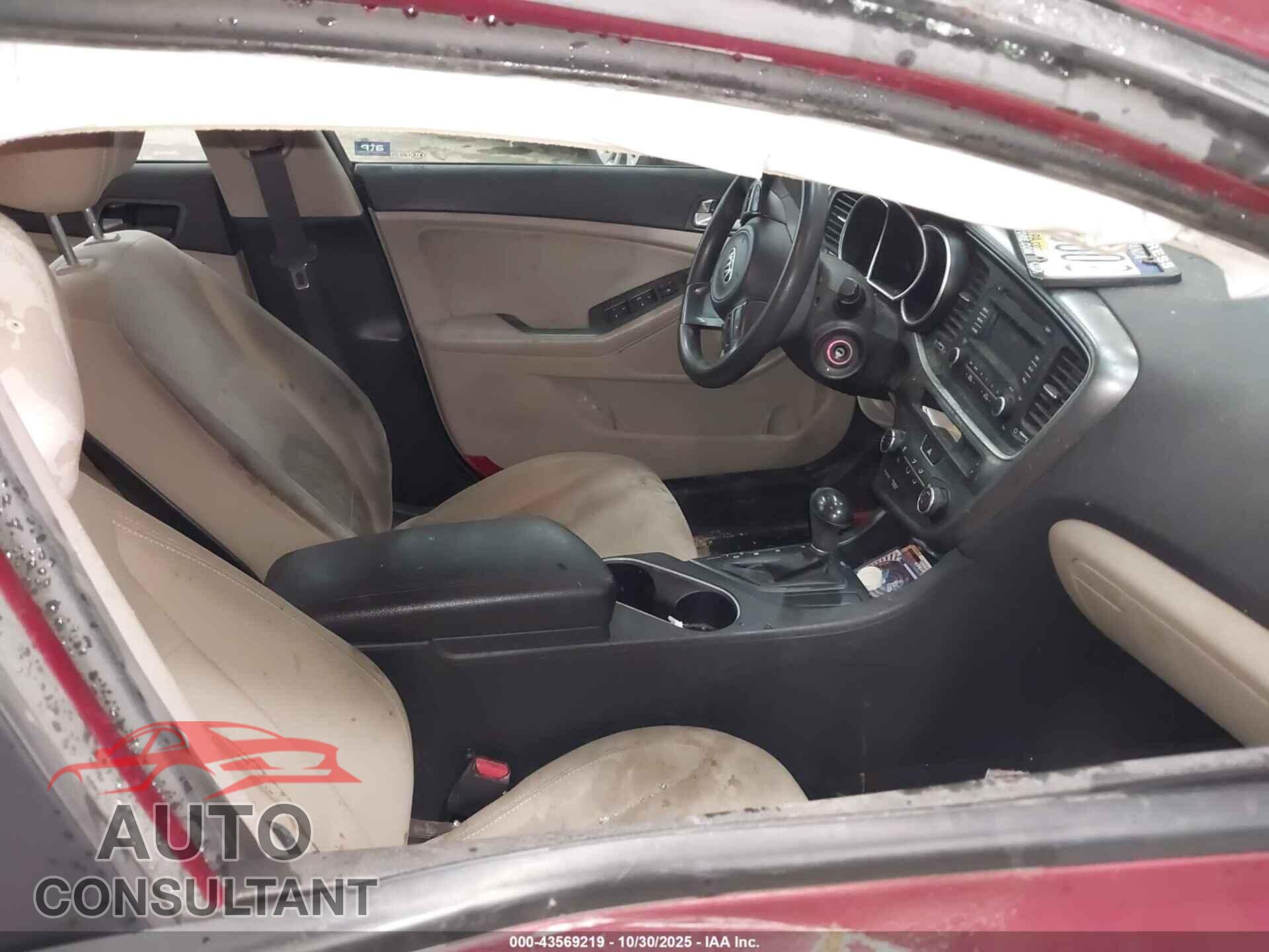 KIA OPTIMA 2014 - 5XXGM4A73EG320635