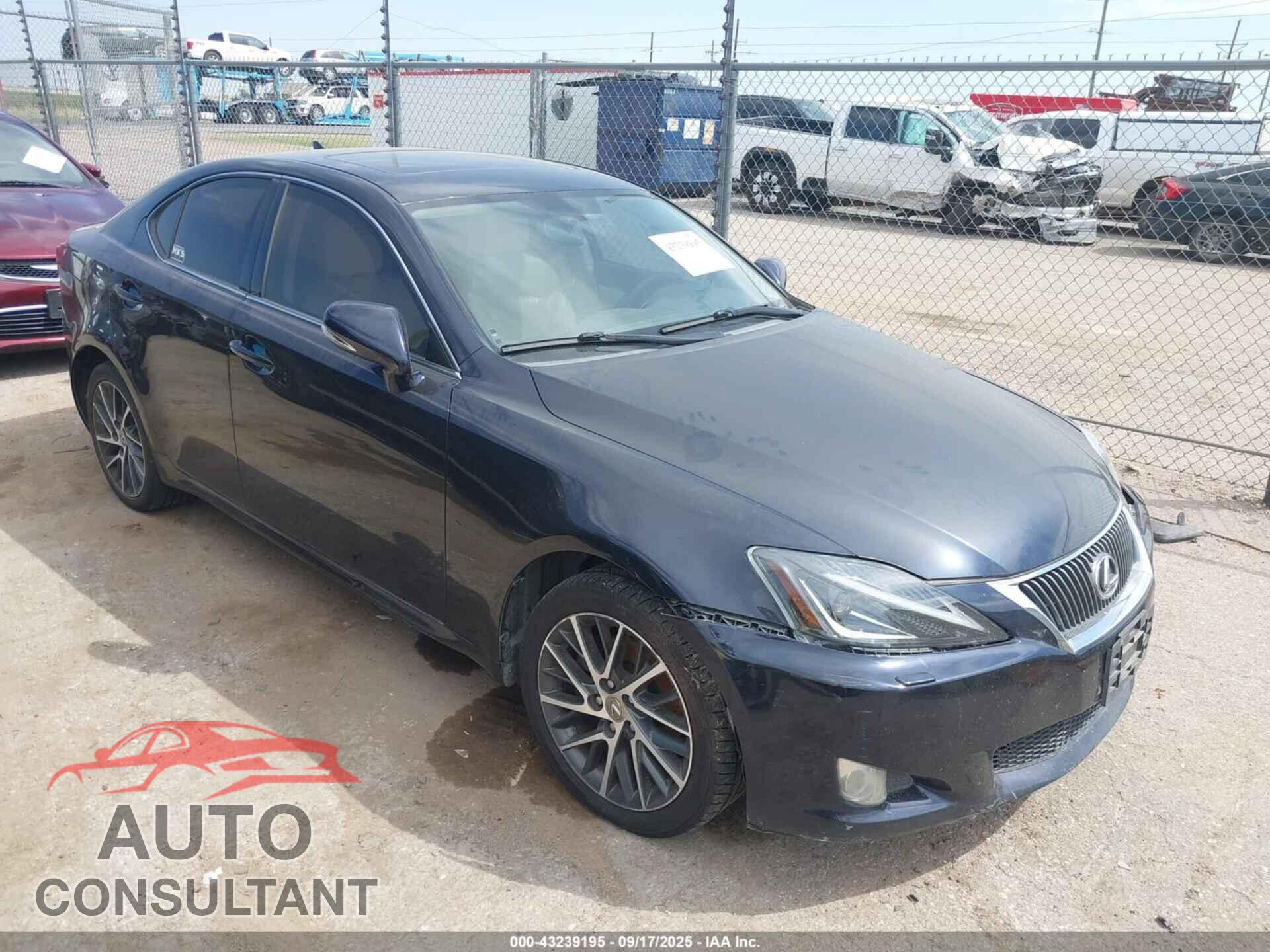LEXUS IS 250 2010 - JTHCF5C23A2034444