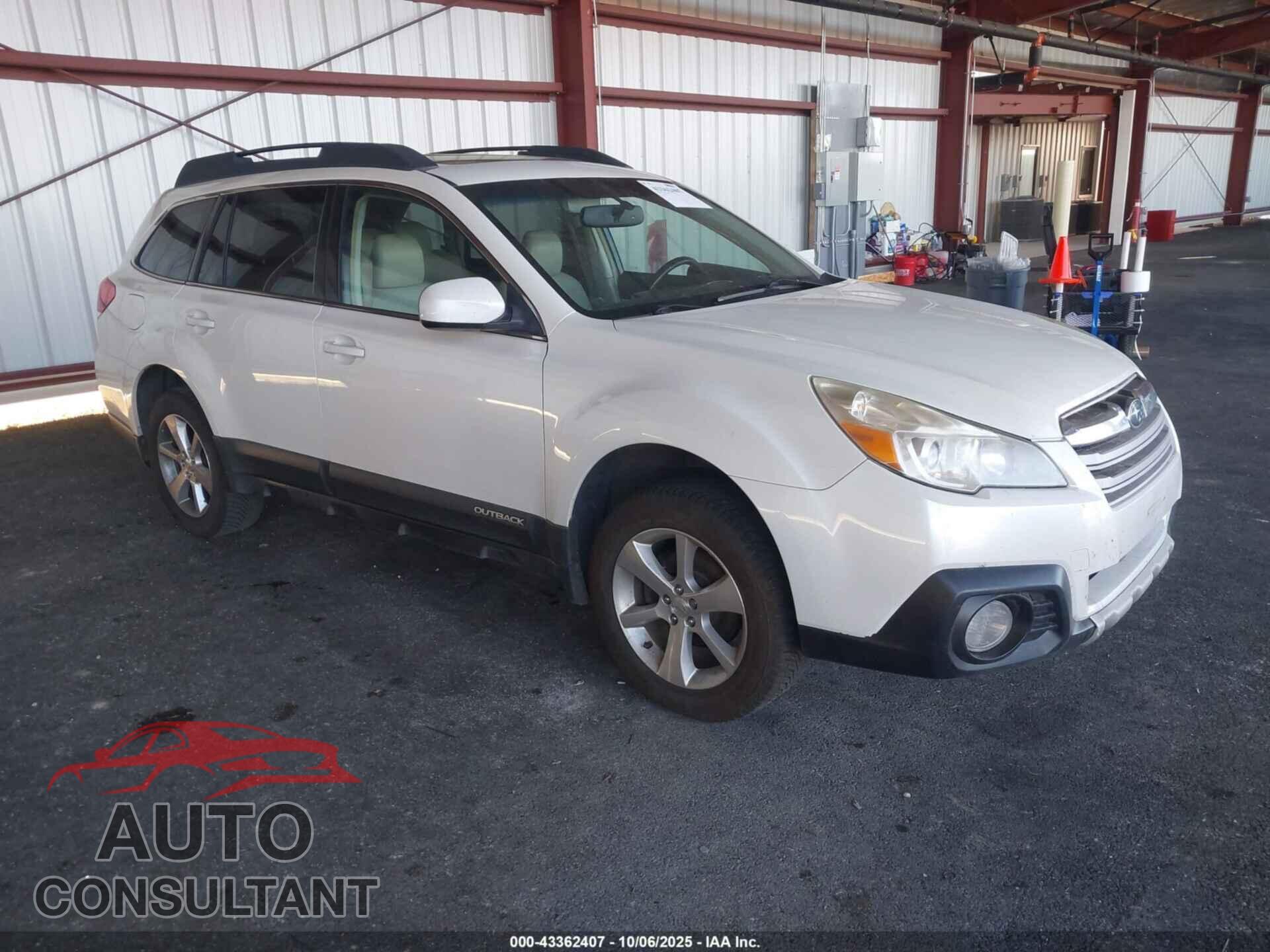 SUBARU OUTBACK 2014 - 4S4BRBLC8E3262219