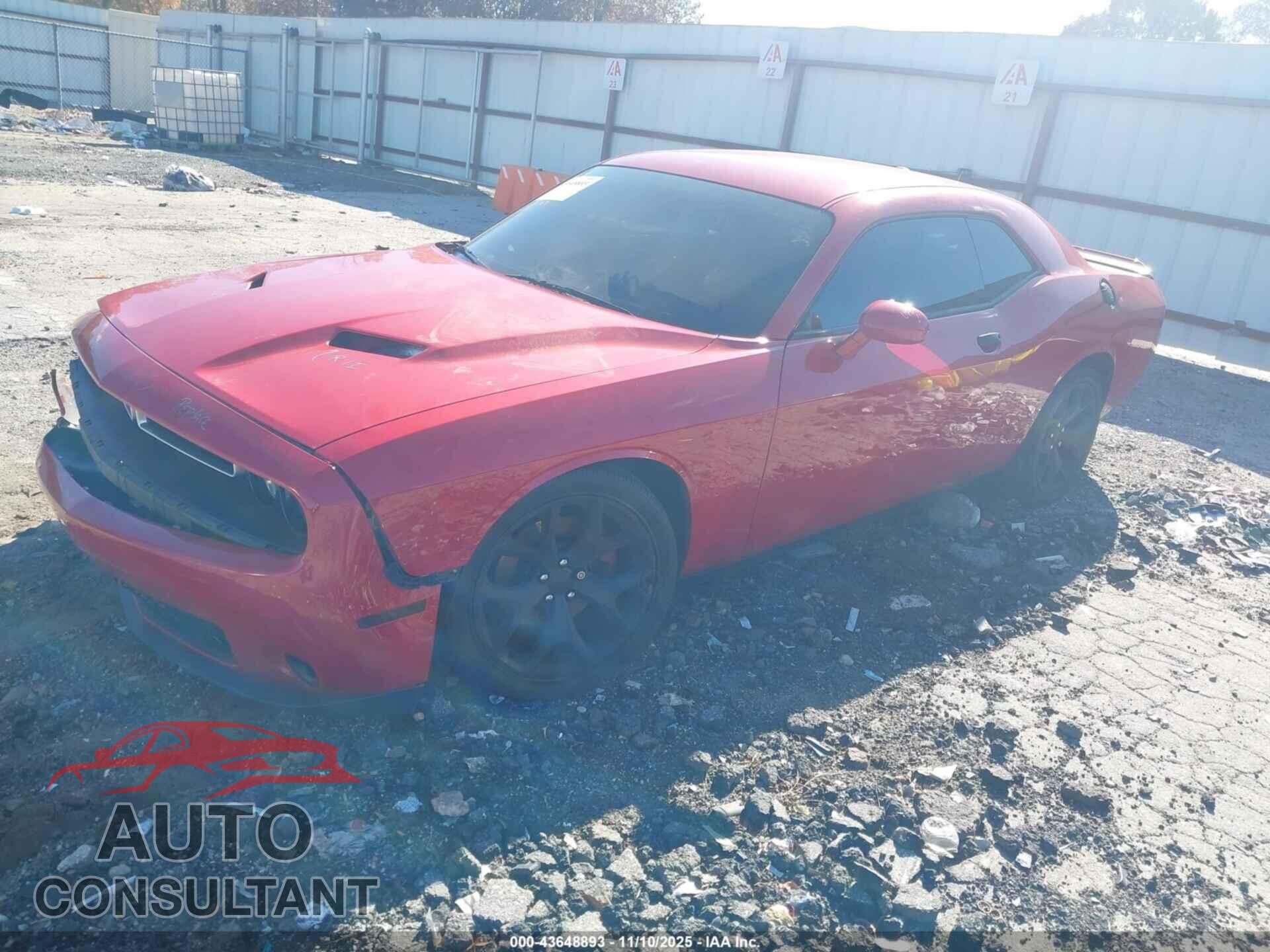 DODGE CHALLENGER 2015 - 2C3CDZAG4FH804814
