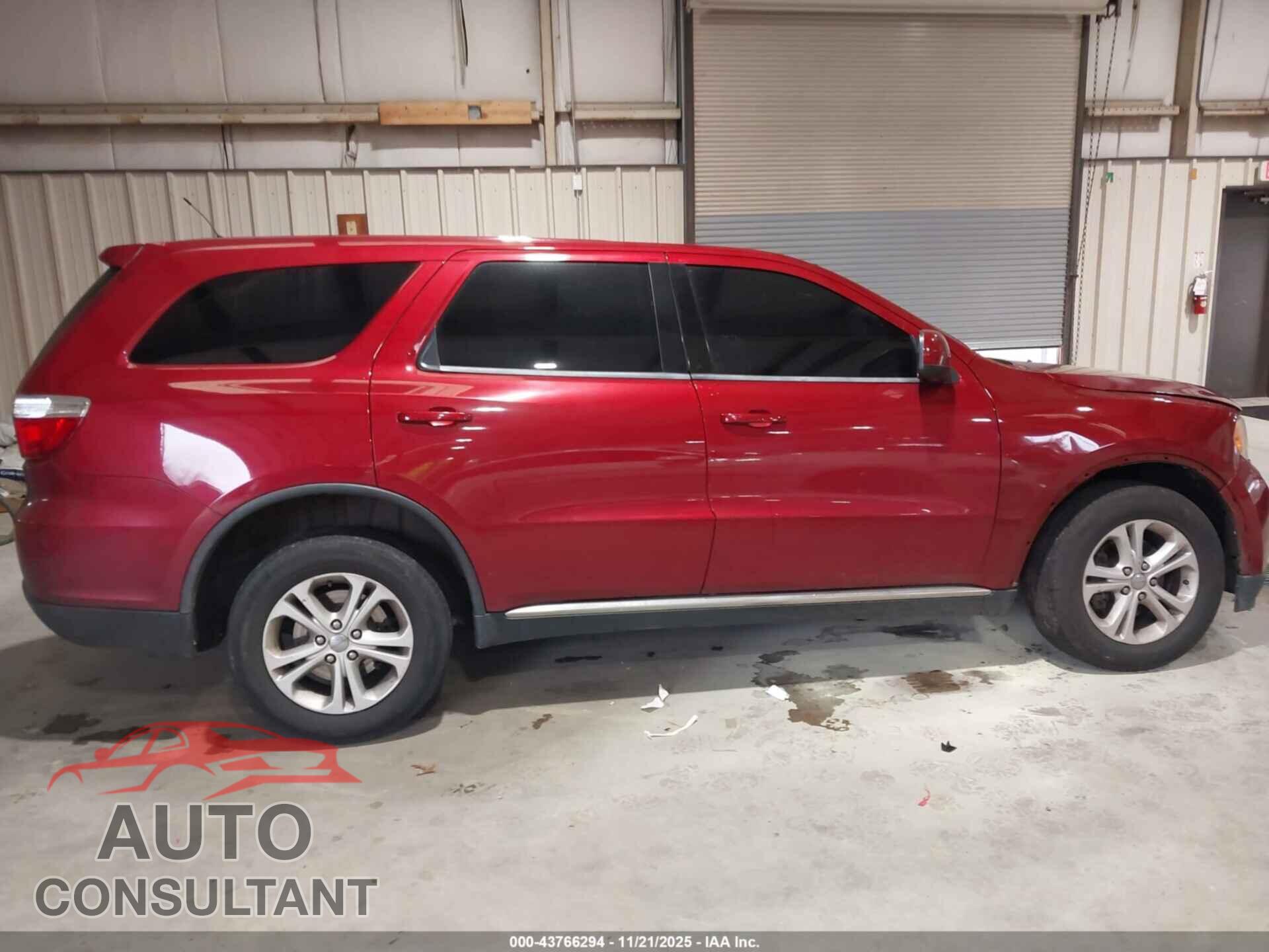 DODGE DURANGO 2013 - 1C4RDJAG9DC535734