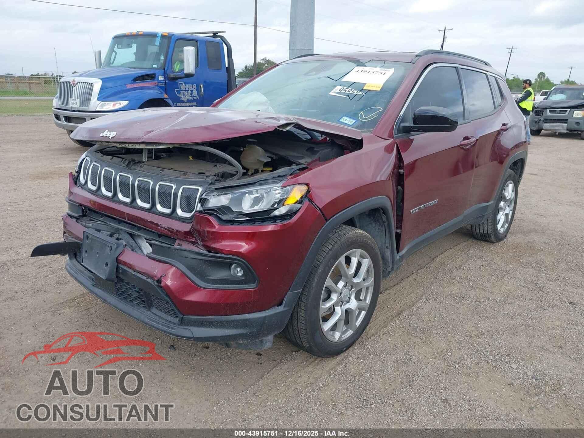 JEEP COMPASS 2022 - 3C4NJDFB4NT109039