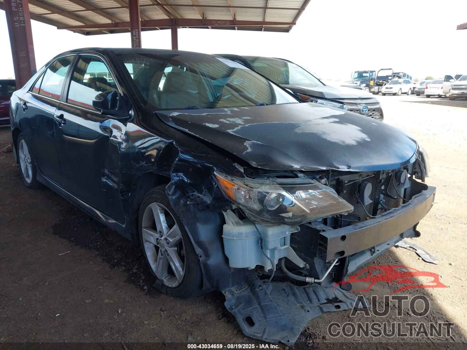 TOYOTA CAMRY 2012 - 4T1BF1FKXCU523007