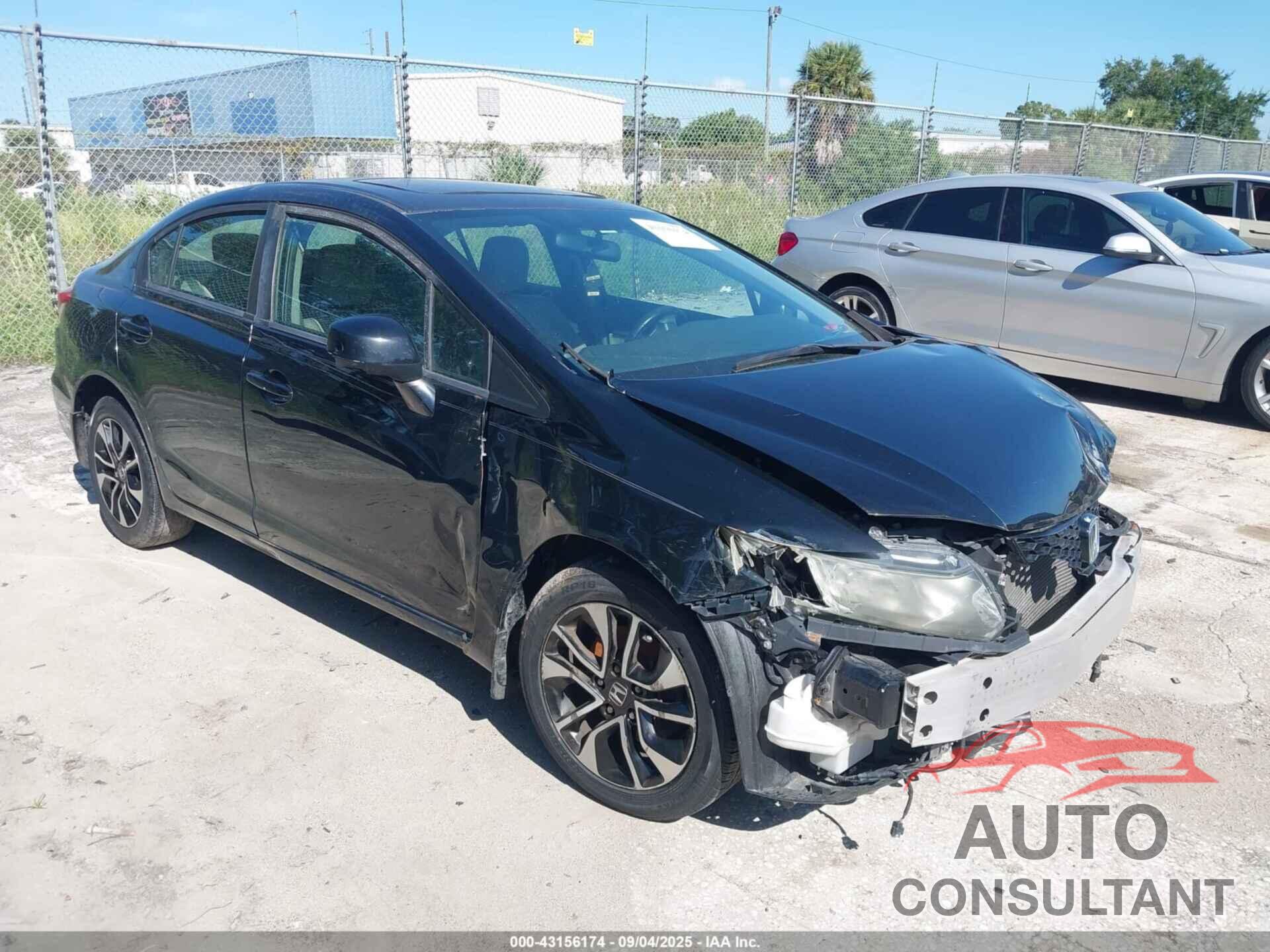 HONDA CIVIC 2013 - 19XFB2F94DE008363