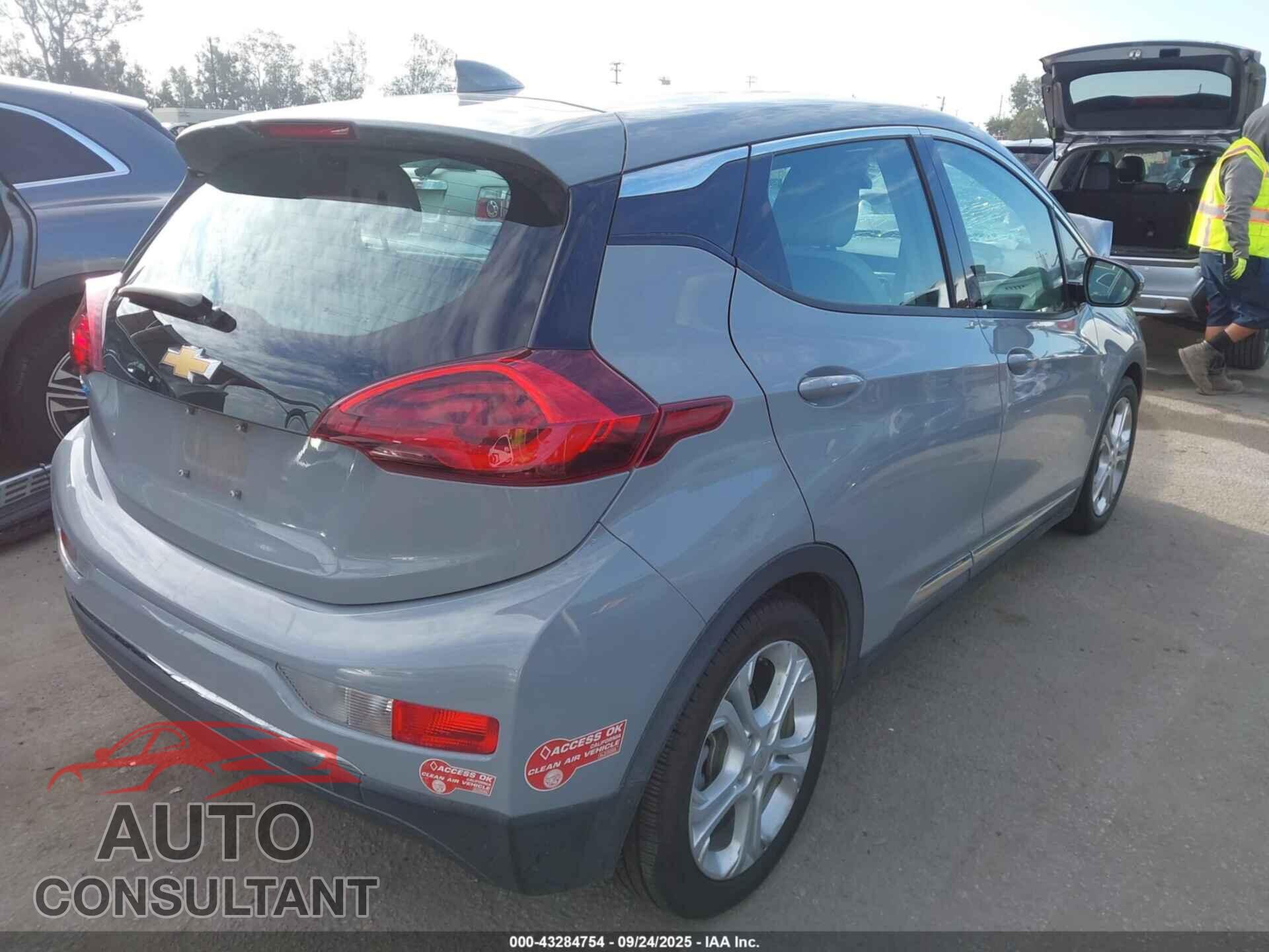 CHEVROLET BOLT EV 2019 - 1G1FY6S03K4114372