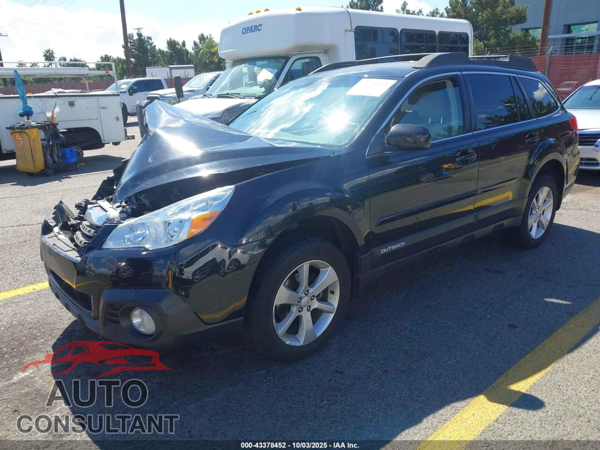 SUBARU OUTBACK 2013 - 4S4BRBGC8D3310391