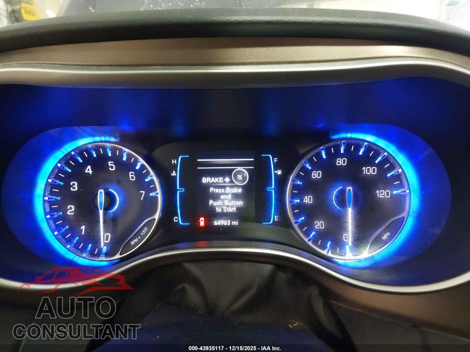 CHRYSLER PACIFICA 2017 - 2C4RC1BG7HR757073