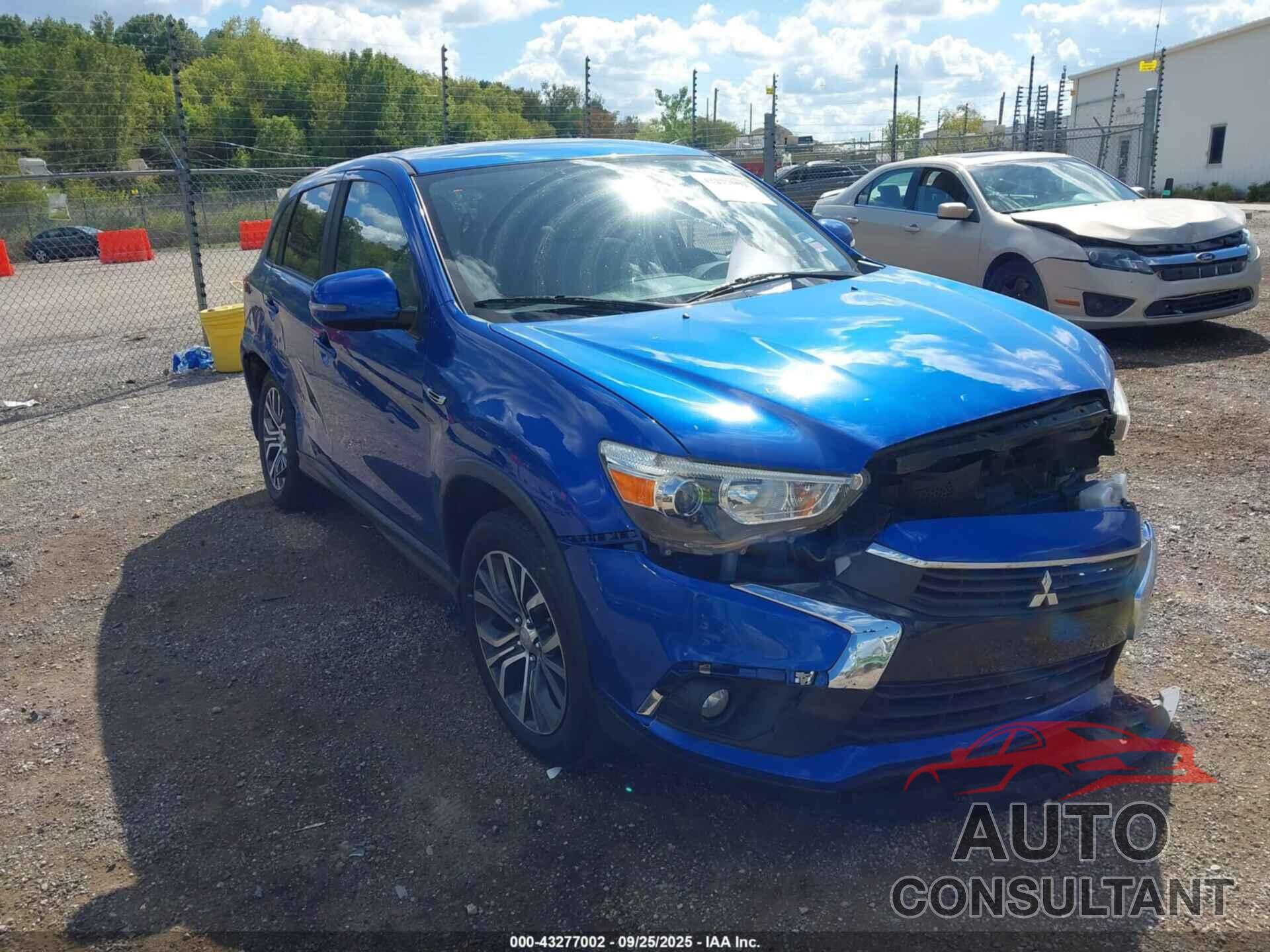 MITSUBISHI OUTLANDER SPORT 2017 - JA4AP3AW6HZ047863