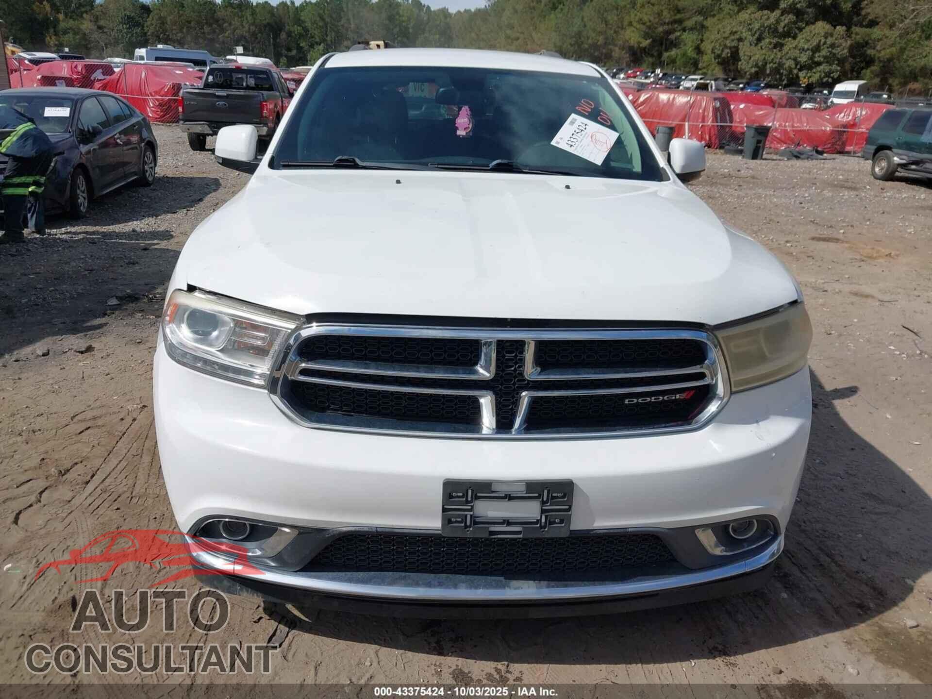 DODGE DURANGO 2015 - 1C4RDJDG7FC246110
