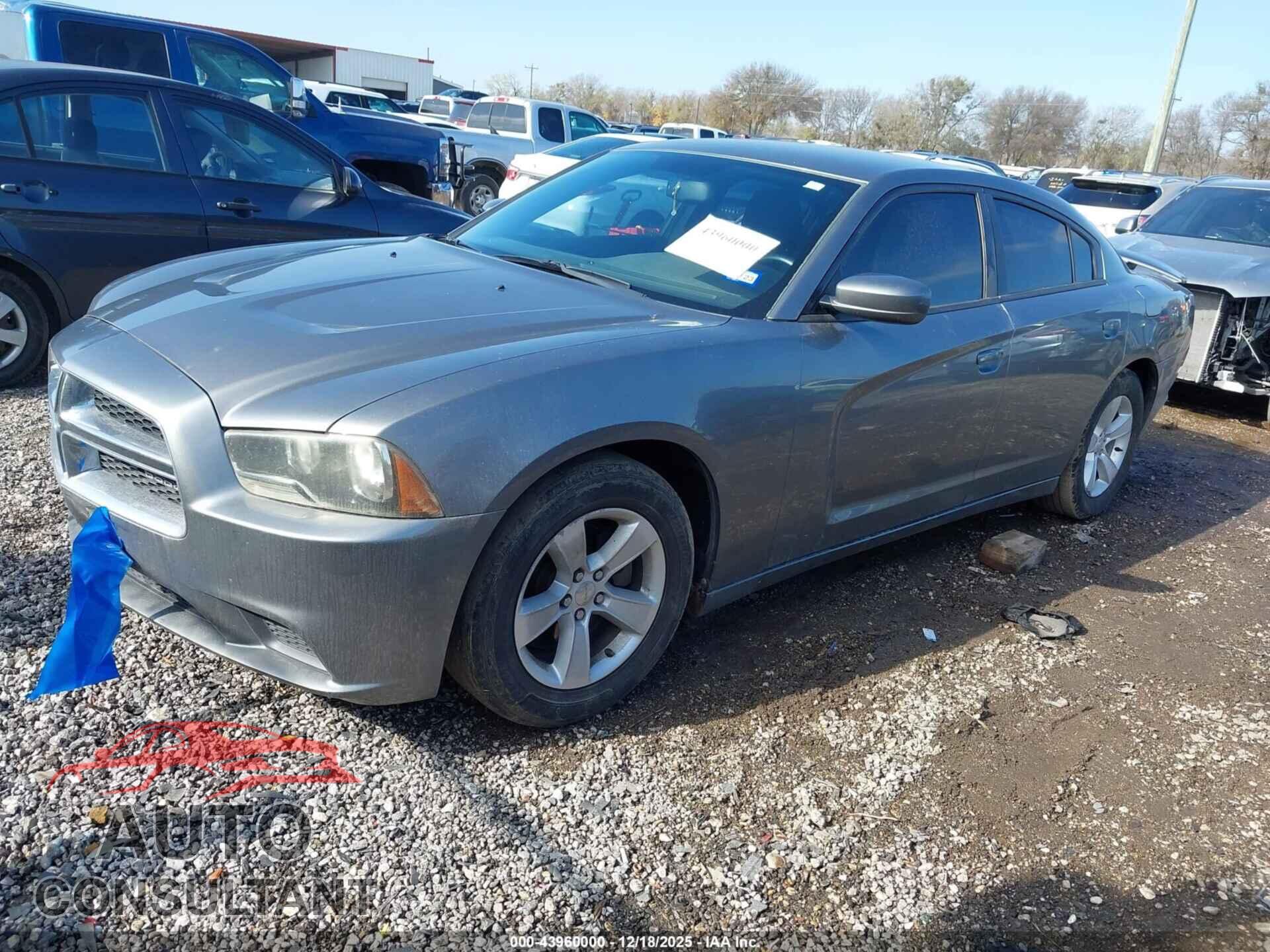 DODGE CHARGER 2012 - 2C3CDXBG5CH178351