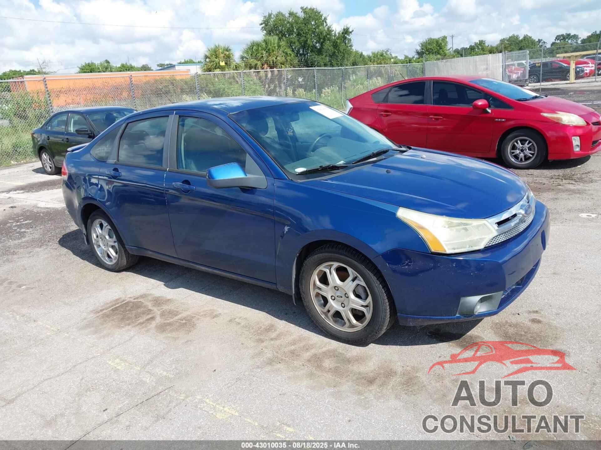 FORD FOCUS 2009 - 1FAHP36N59W262857