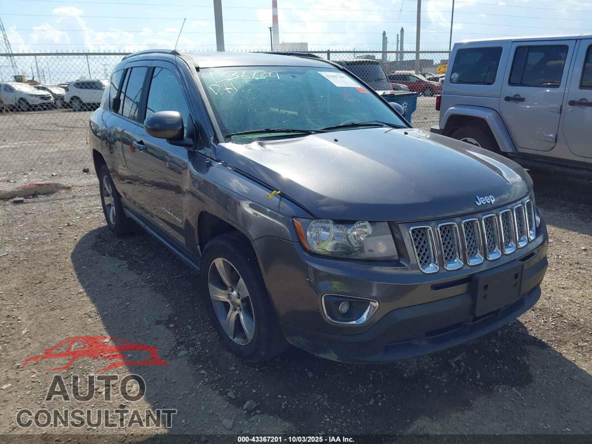 JEEP COMPASS 2016 - 1C4NJCEA2GD737239