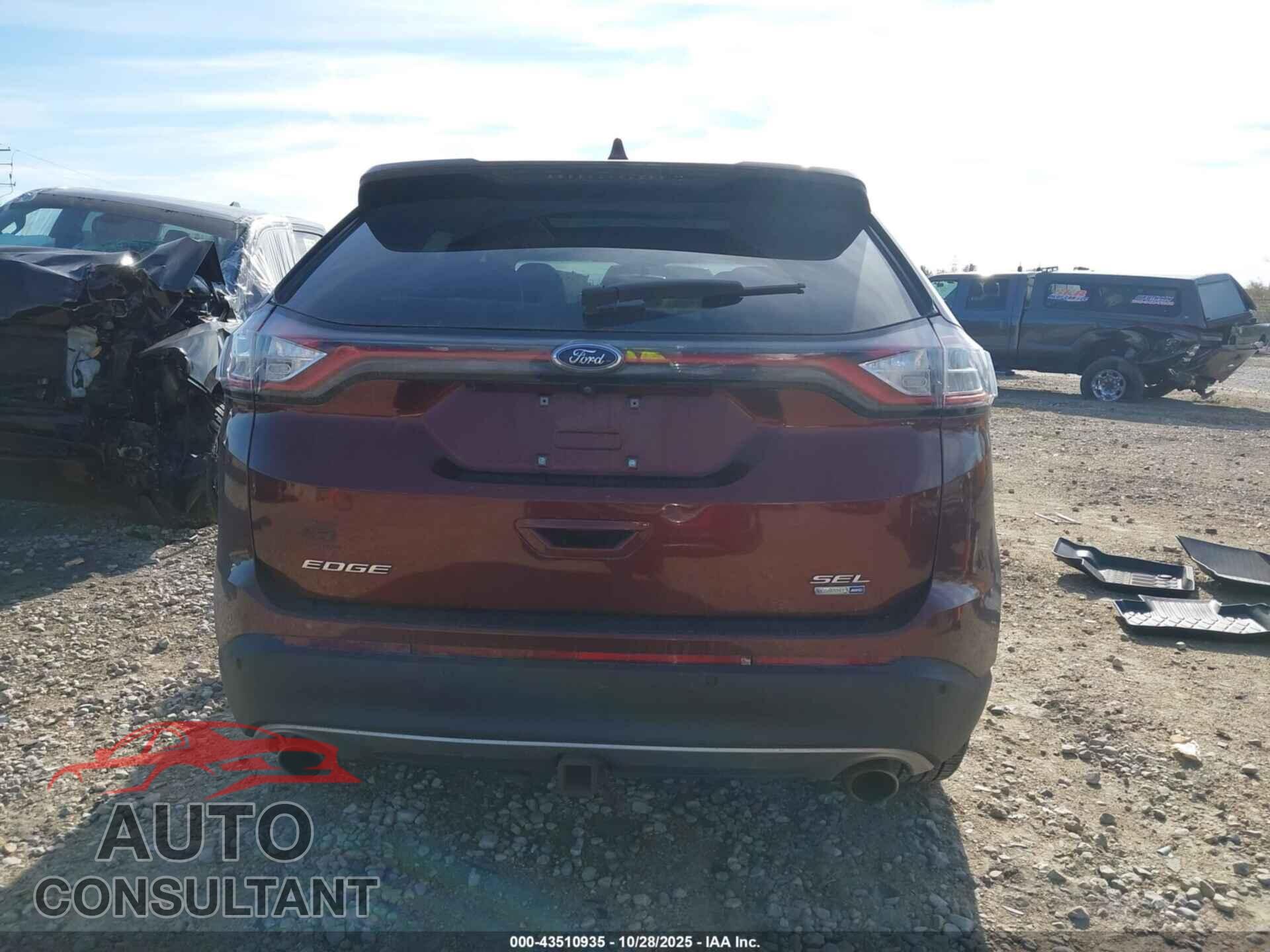 FORD EDGE 2016 - 2FMPK4J9XGBC31280