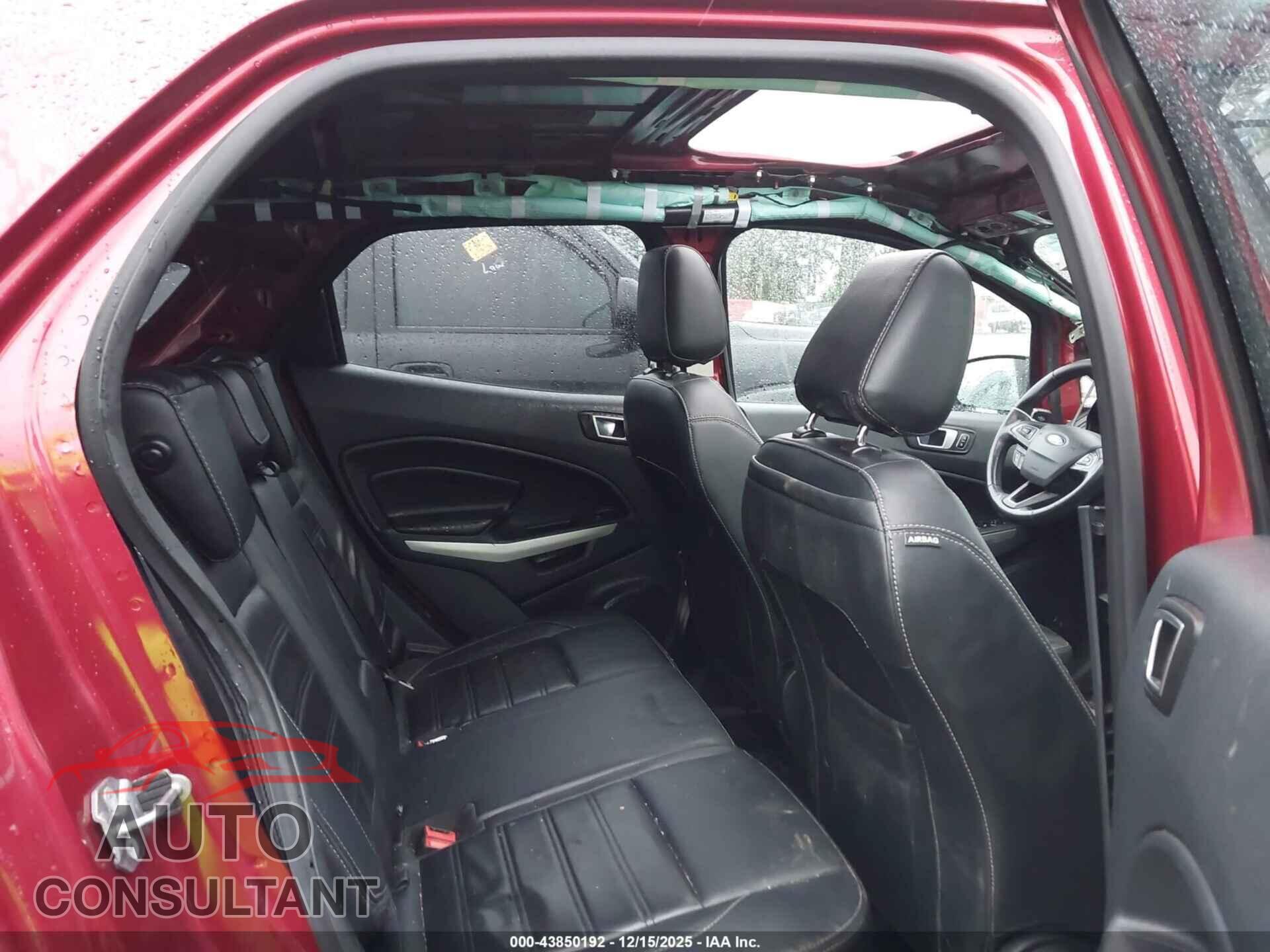 FORD ECOSPORT 2020 - MAJ6S3KL4LC332139