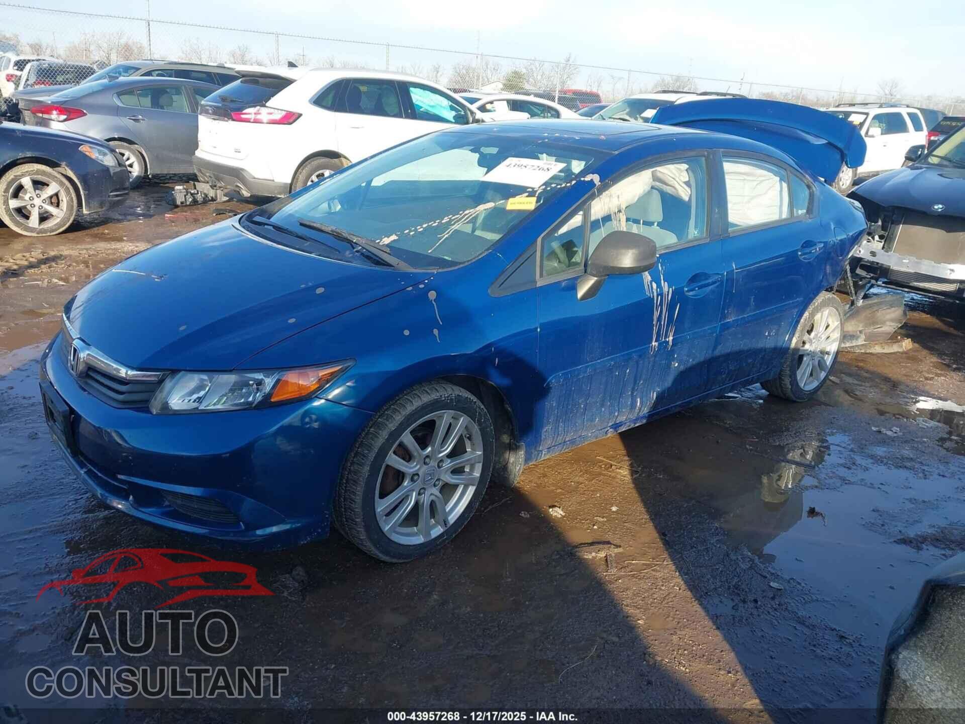 HONDA CIVIC 2012 - 19XFB2F84CE031051