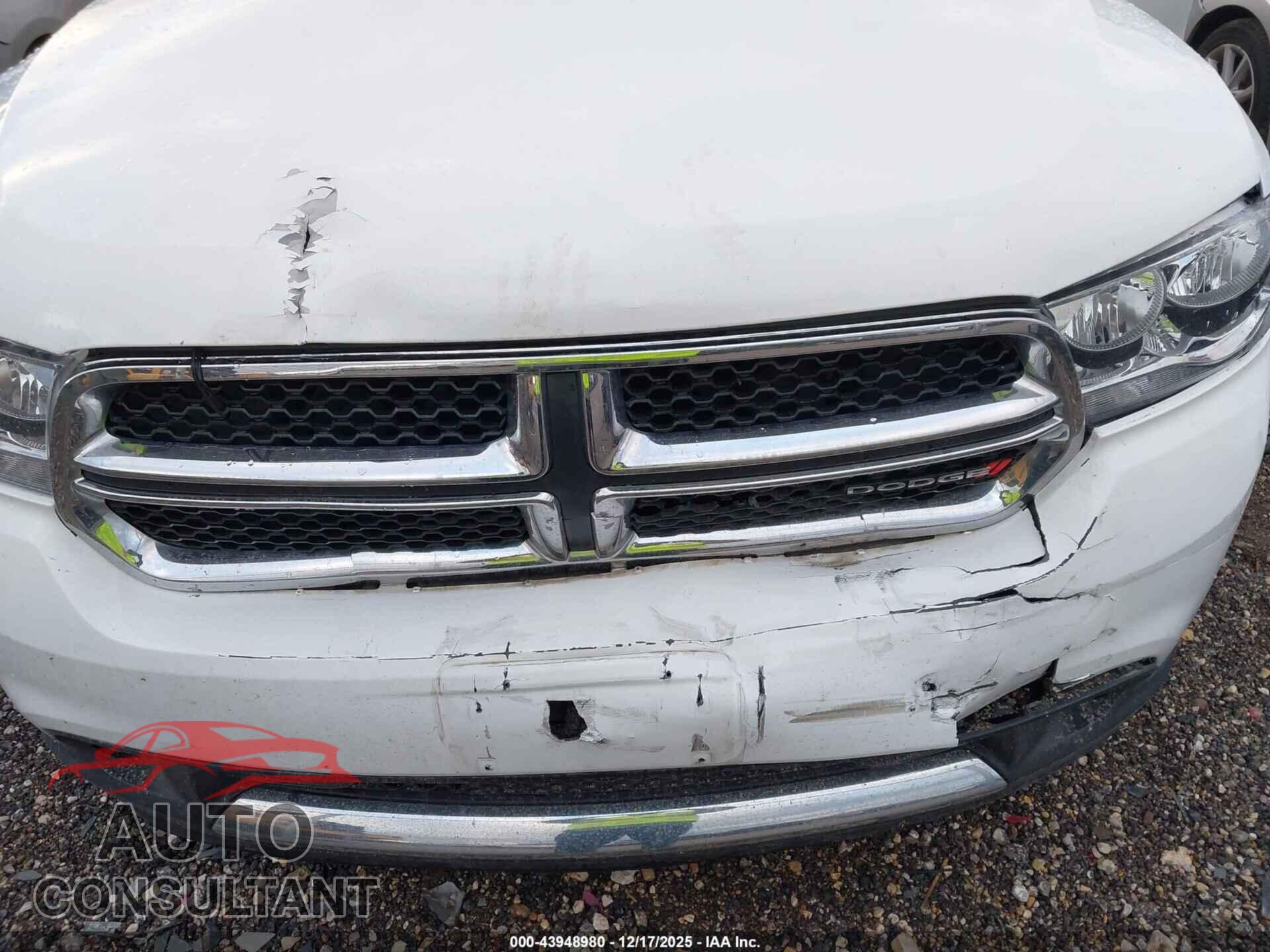 DODGE DURANGO 2013 - 1C4RDHAG6DC637291