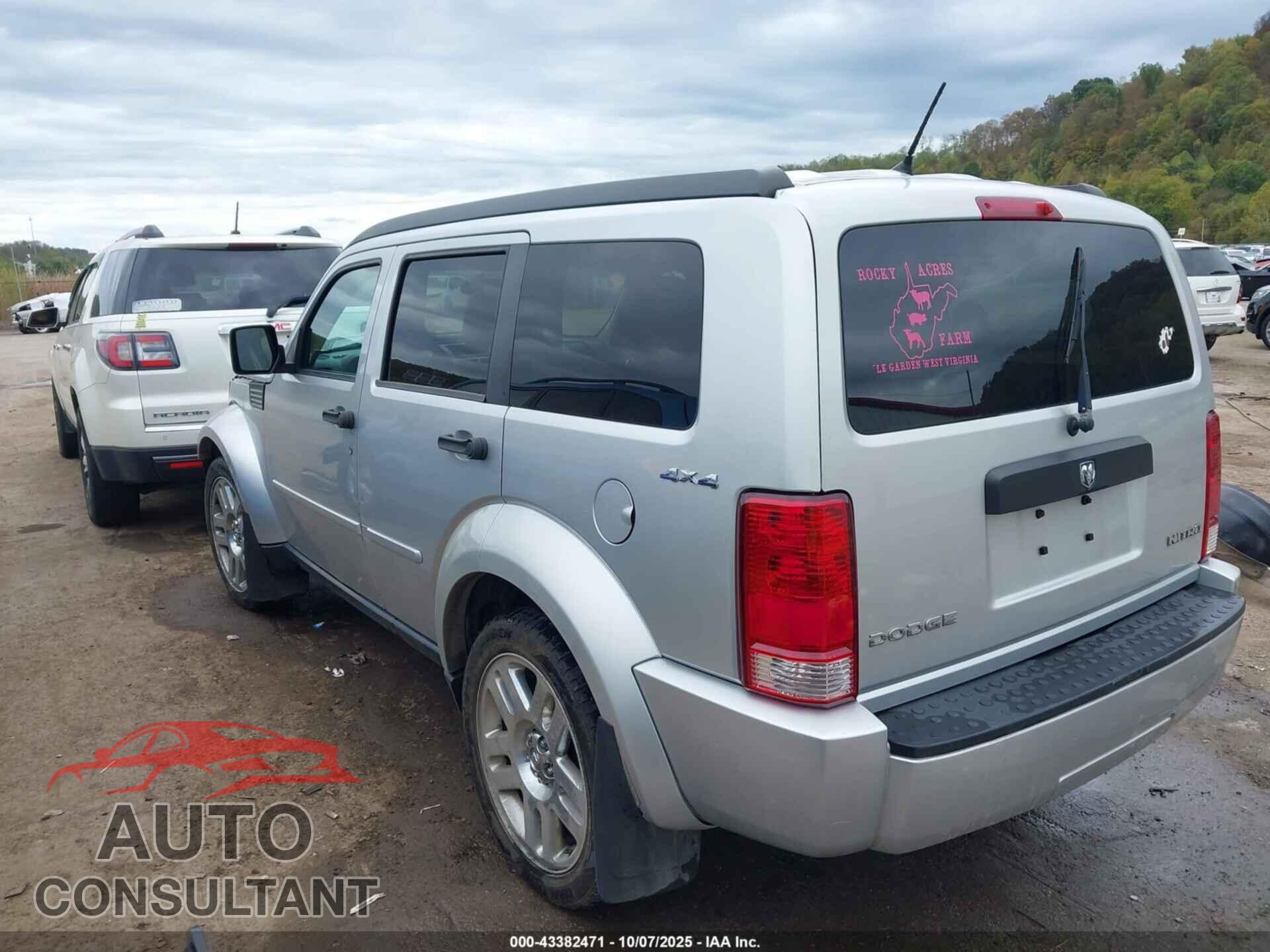 DODGE NITRO 2011 - 1D4PU4GK5BW598686