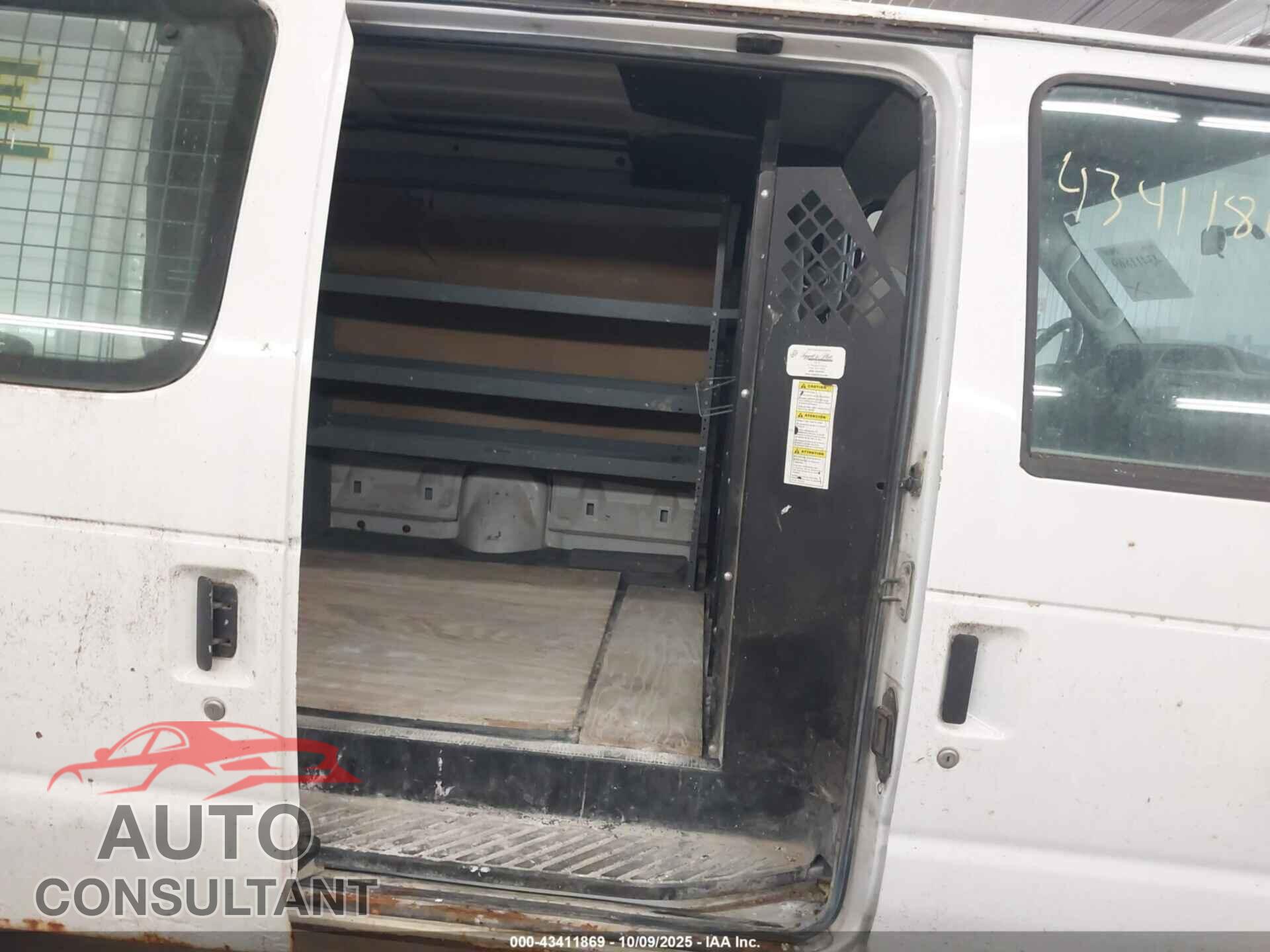 FORD E-150 2011 - 1FTNE1EW0BDA21789