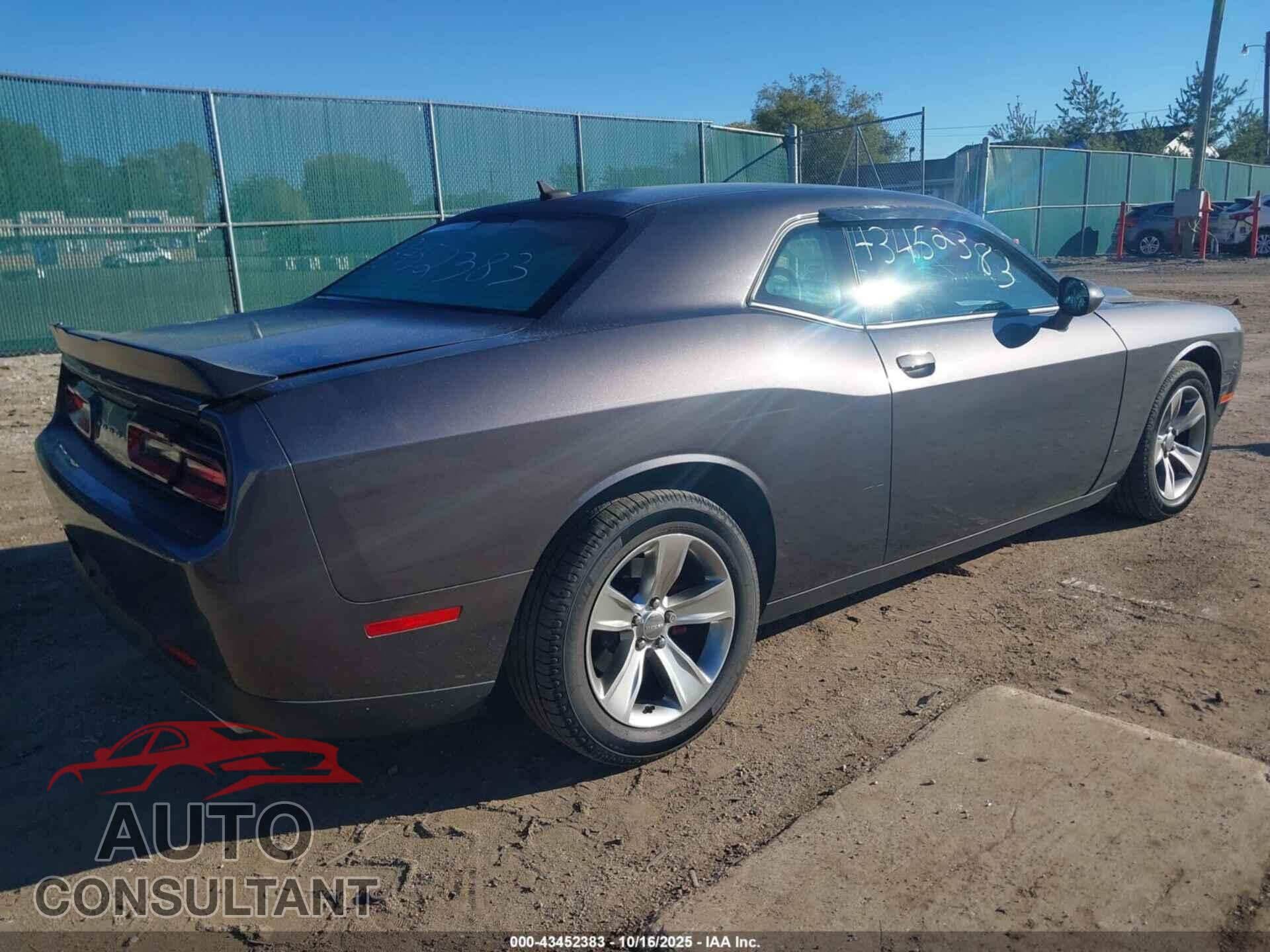 DODGE CHALLENGER 2016 - 2C3CDZAG6GH309385