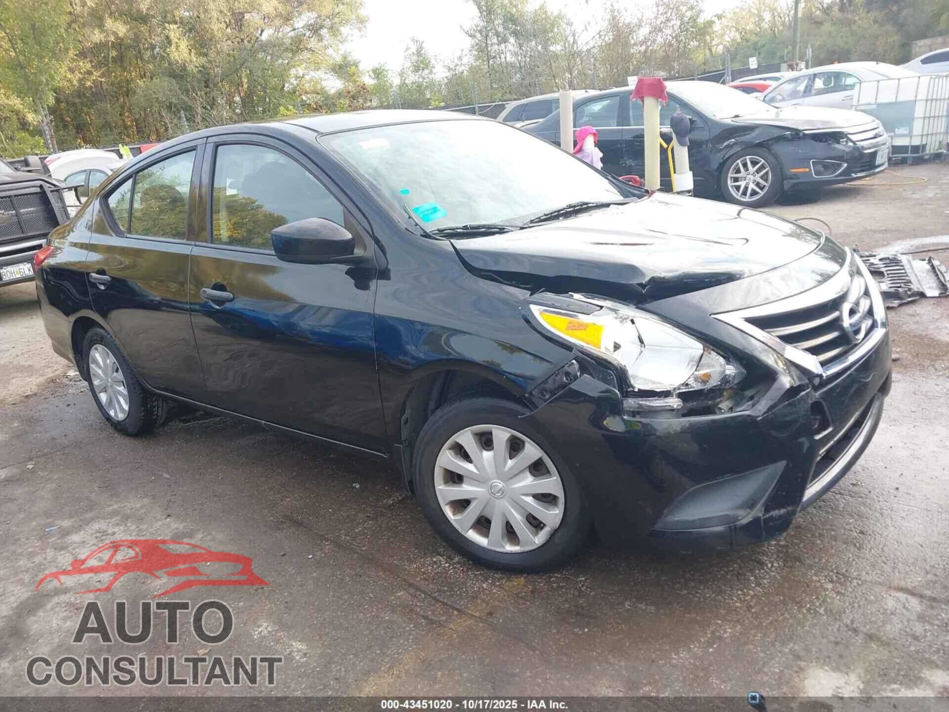 NISSAN VERSA 2016 - 3N1CN7AP5GL834848