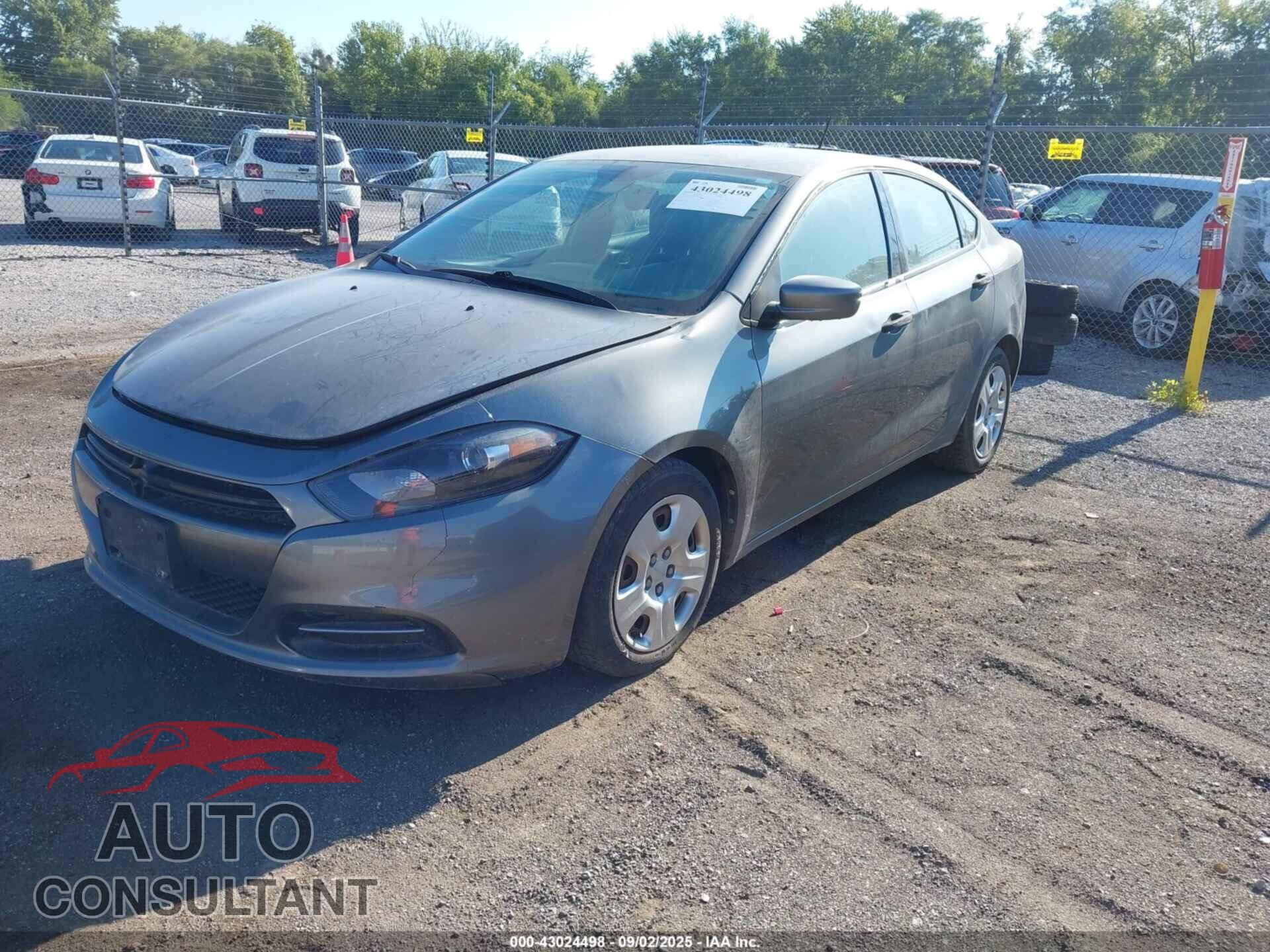 DODGE DART 2013 - 1C3CDFAA1DD247073
