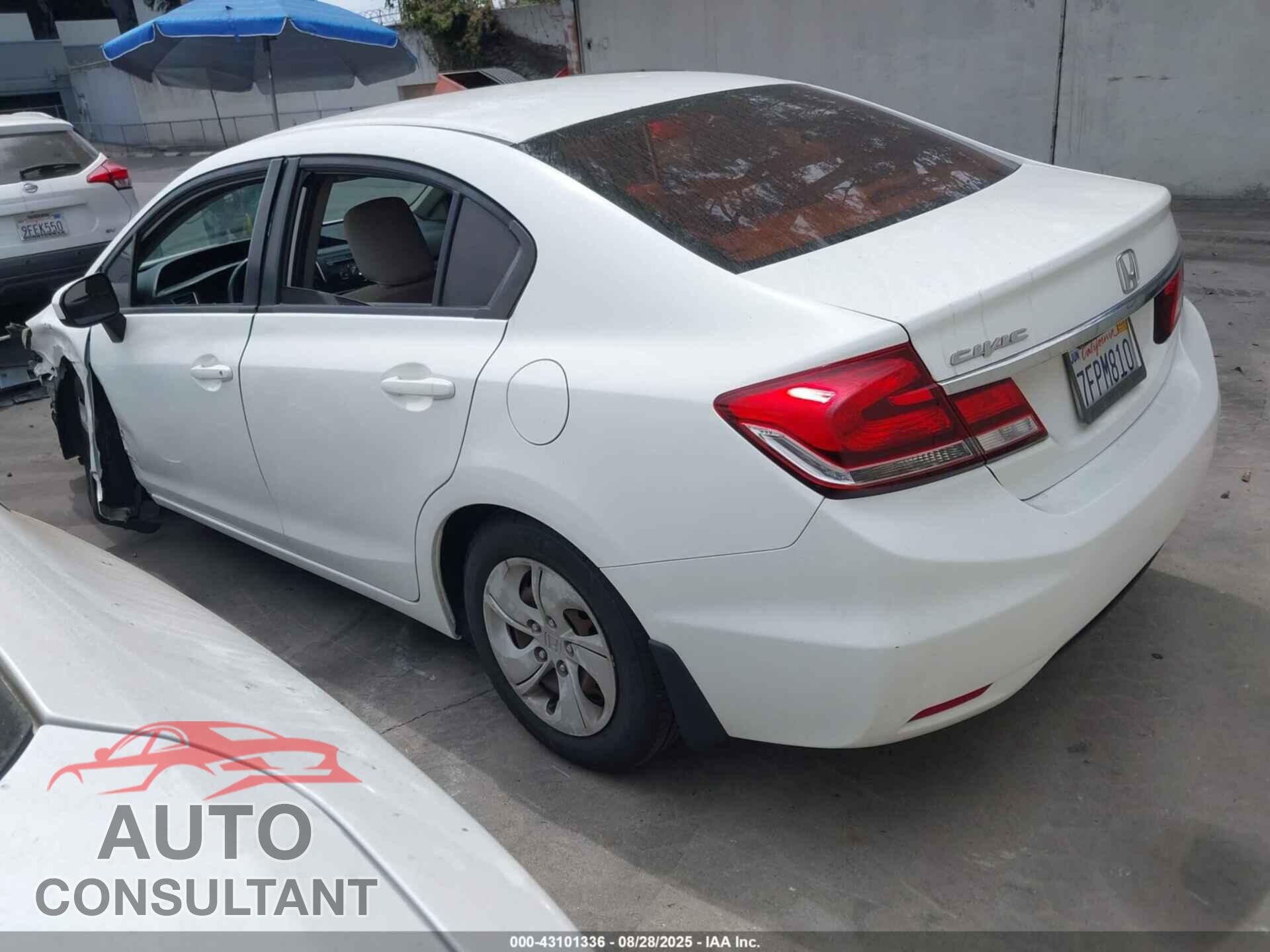 HONDA CIVIC 2014 - 19XFB2F5XEE238665