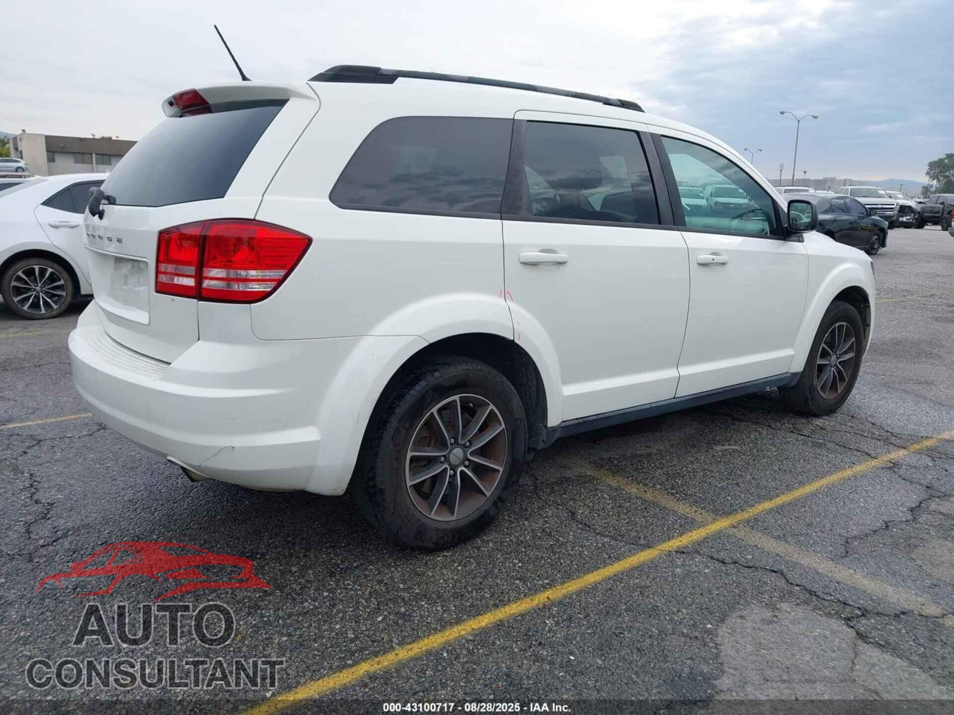 DODGE JOURNEY 2017 - 3C4PDCAB2HT707040
