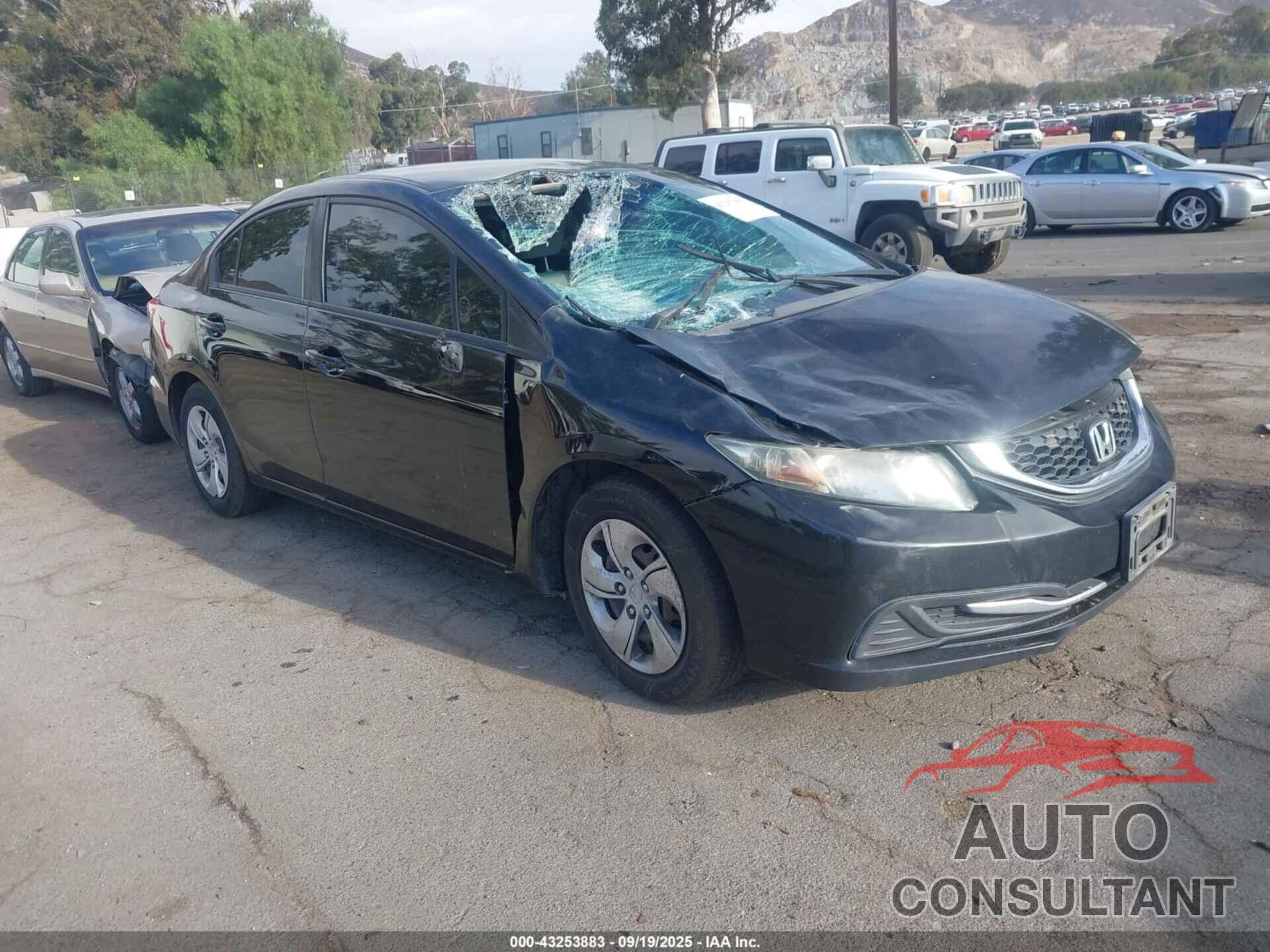 HONDA CIVIC 2015 - 2HGFB2F59FH545896