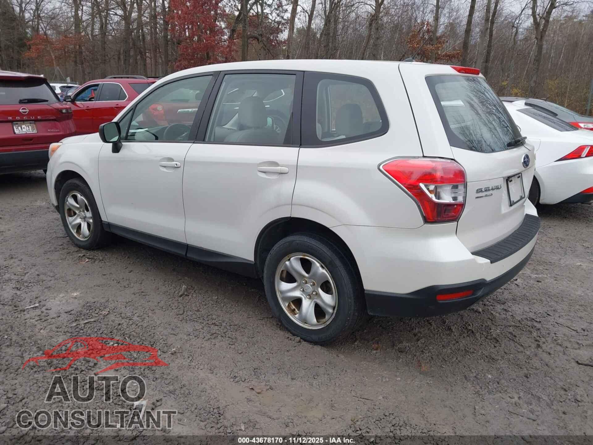 SUBARU FORESTER 2015 - JF2SJAAC0FH550945