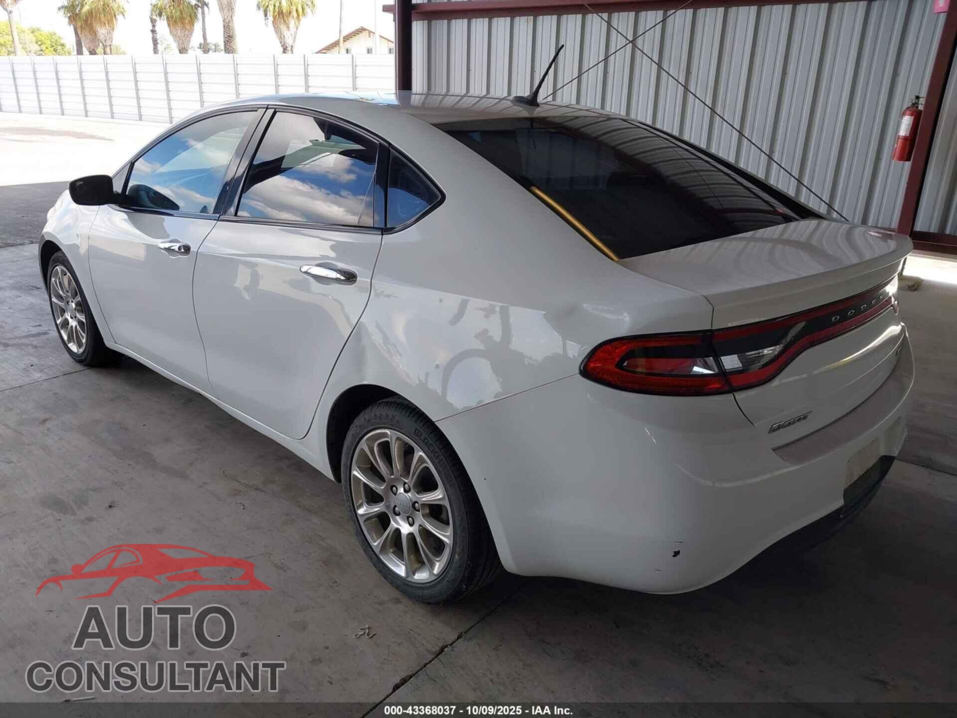 DODGE DART 2016 - 1C3CDFFA9GD819942