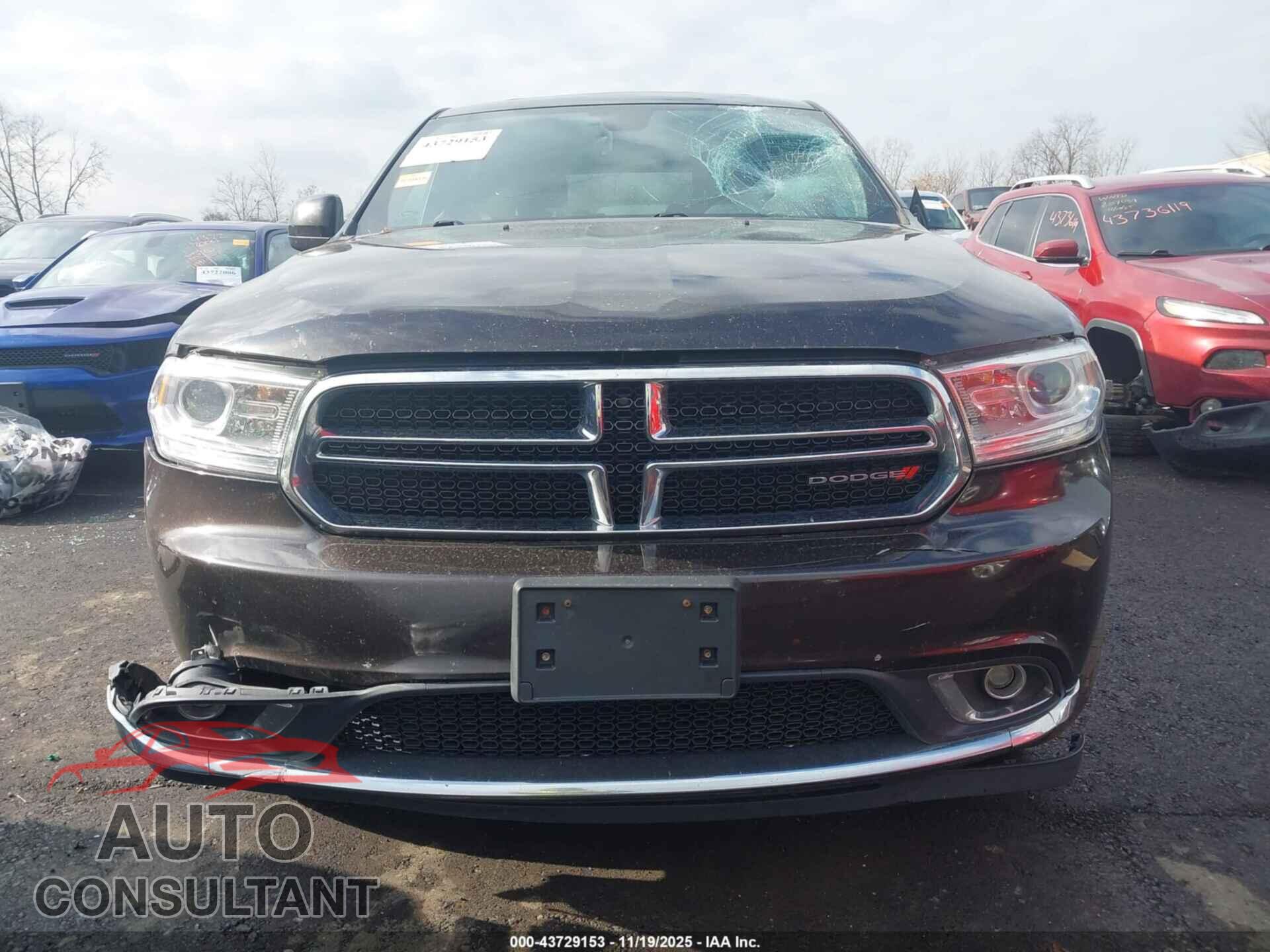 DODGE DURANGO 2017 - 1C4RDJAG2HC709777