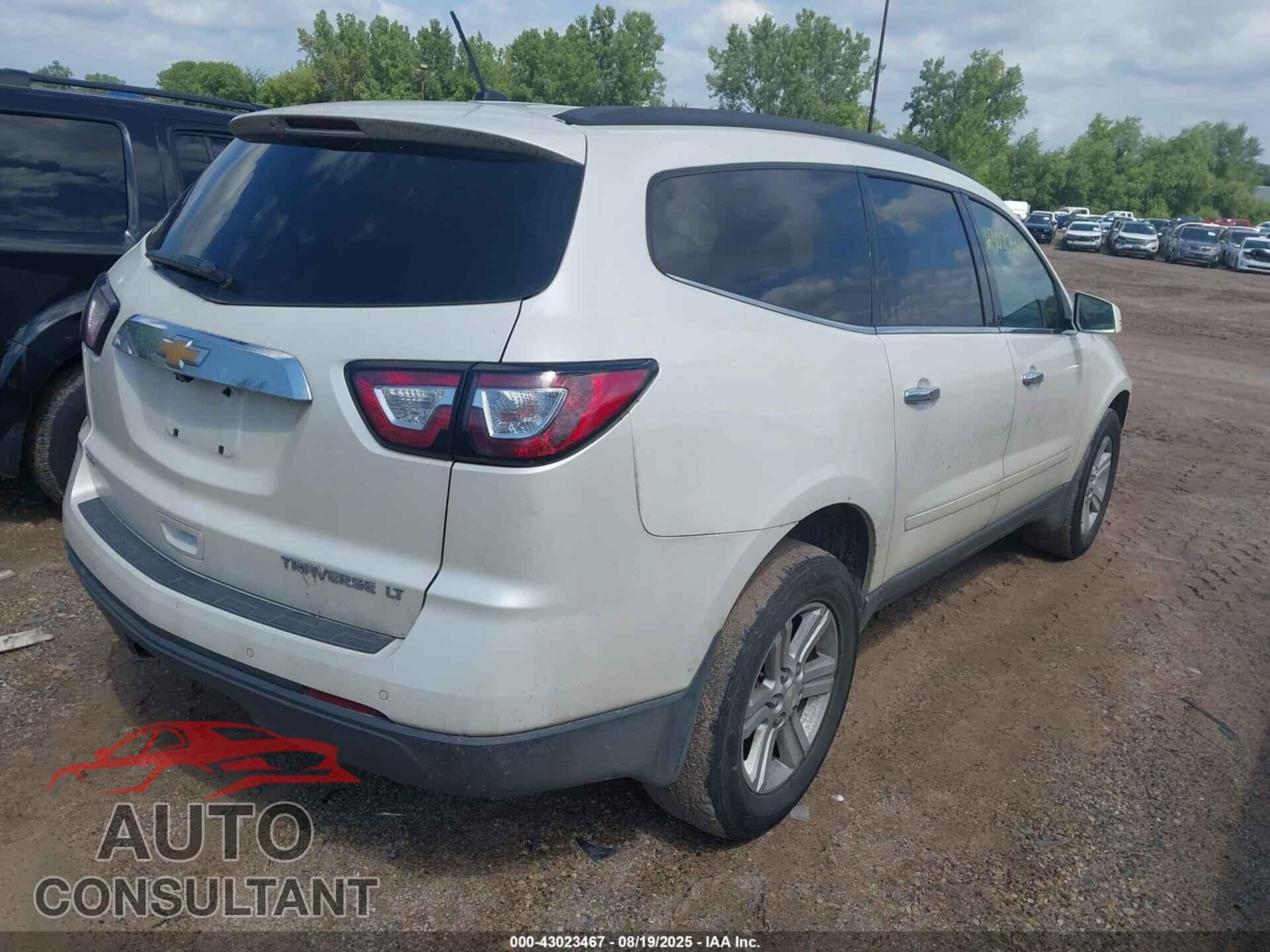 CHEVROLET TRAVERSE 2013 - 1GNKVJKD7DJ192704