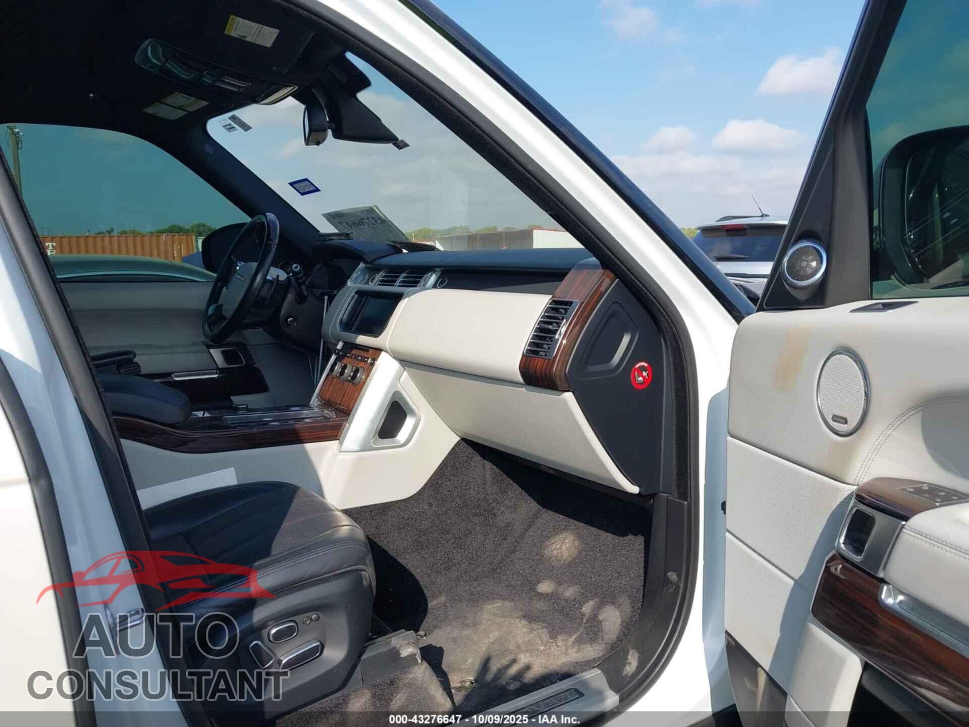 LAND ROVER RANGE ROVER 2015 - SALGS3TF8FA217978