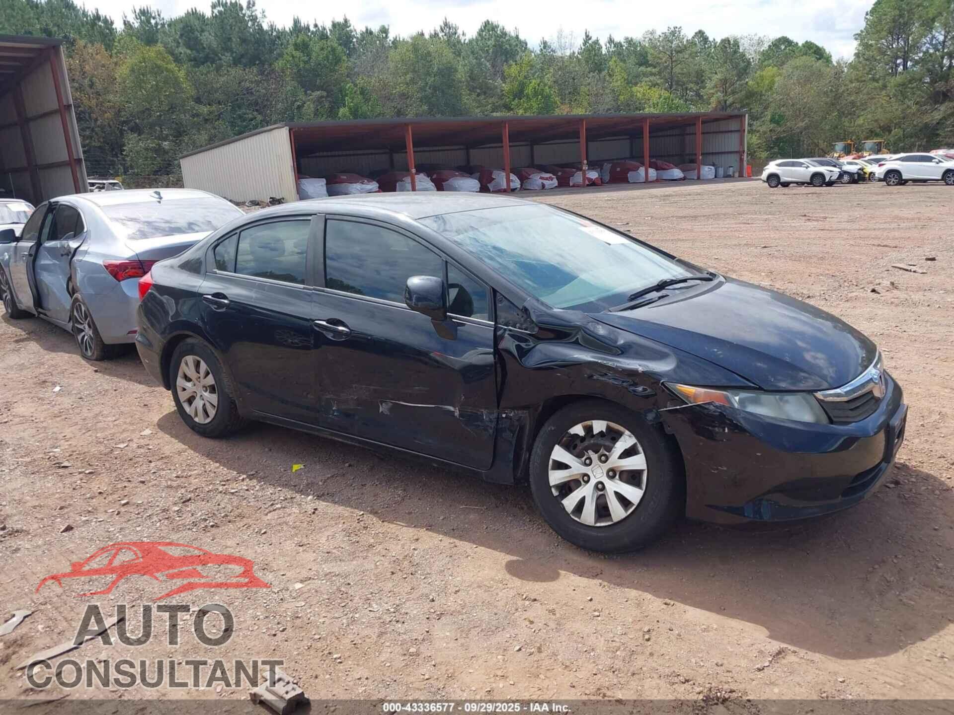 HONDA CIVIC 2012 - 19XFB2F51CE059363