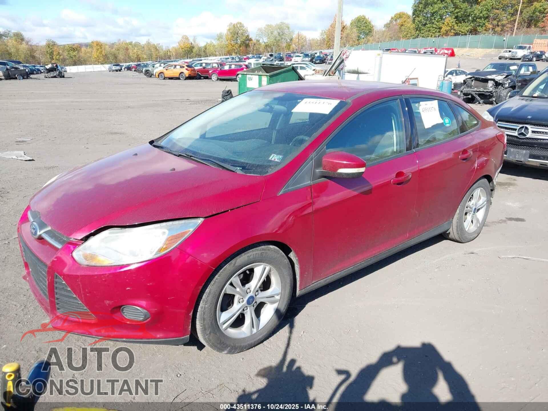 FORD FOCUS 2014 - 1FADP3F2XEL370522