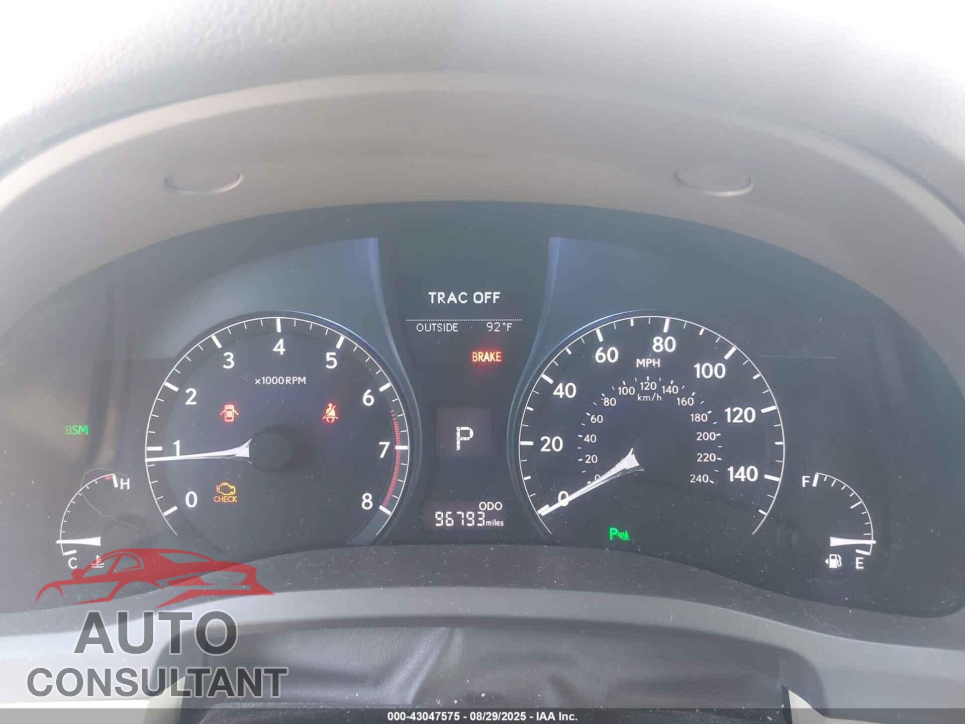LEXUS RX 350 2013 - 2T2ZK1BA7DC113027