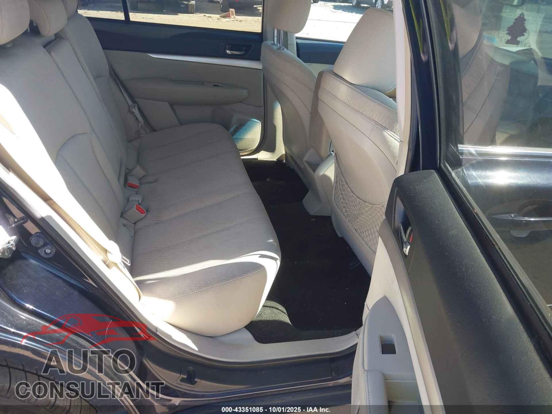 SUBARU OUTBACK 2012 - 4S4BRBCC8C3297856