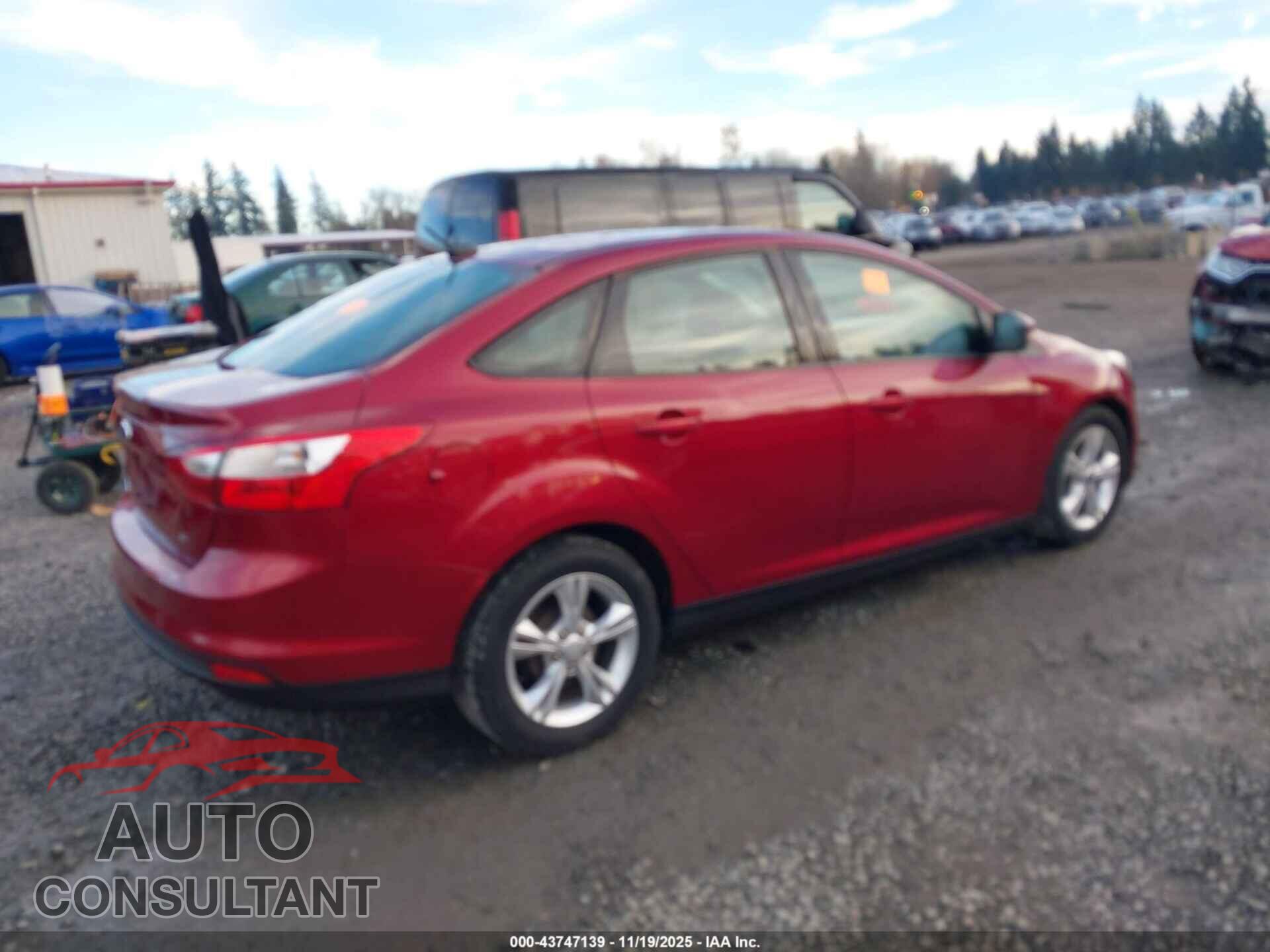 FORD FOCUS 2013 - 1FADP3F29DL245428
