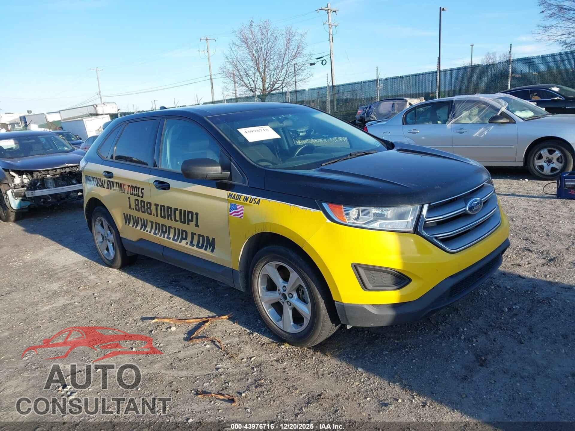 FORD EDGE 2017 - 2FMPK4G93HBC47216
