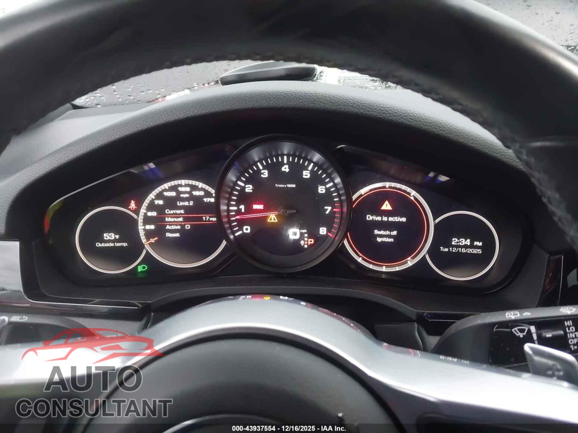 PORSCHE CAYENNE 2019 - WP1AA2AY9KDA01840