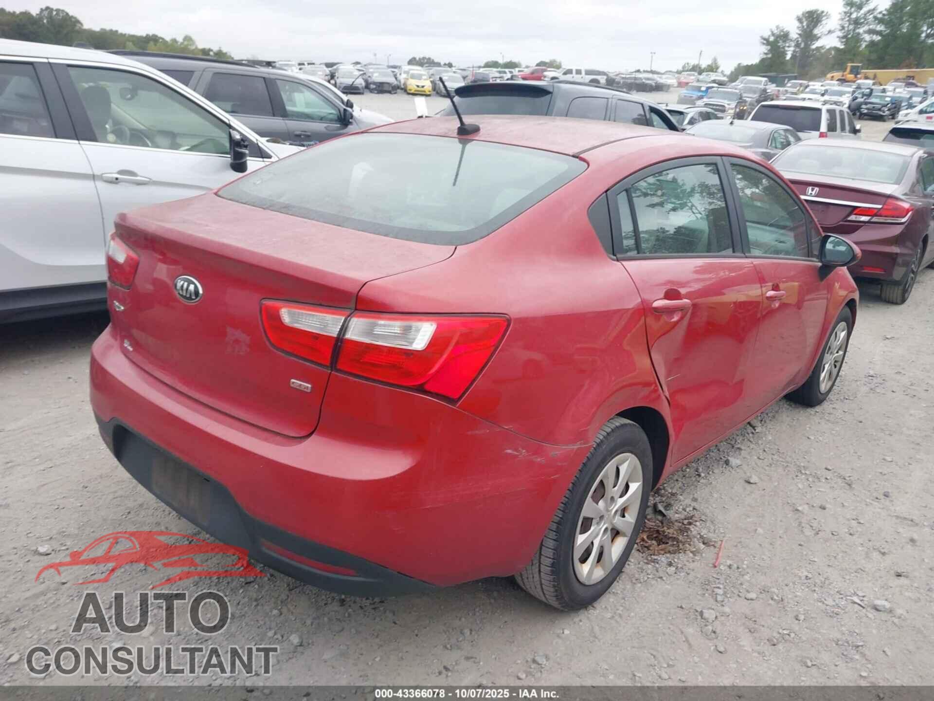 KIA RIO 2015 - KNADM4A33F6433773