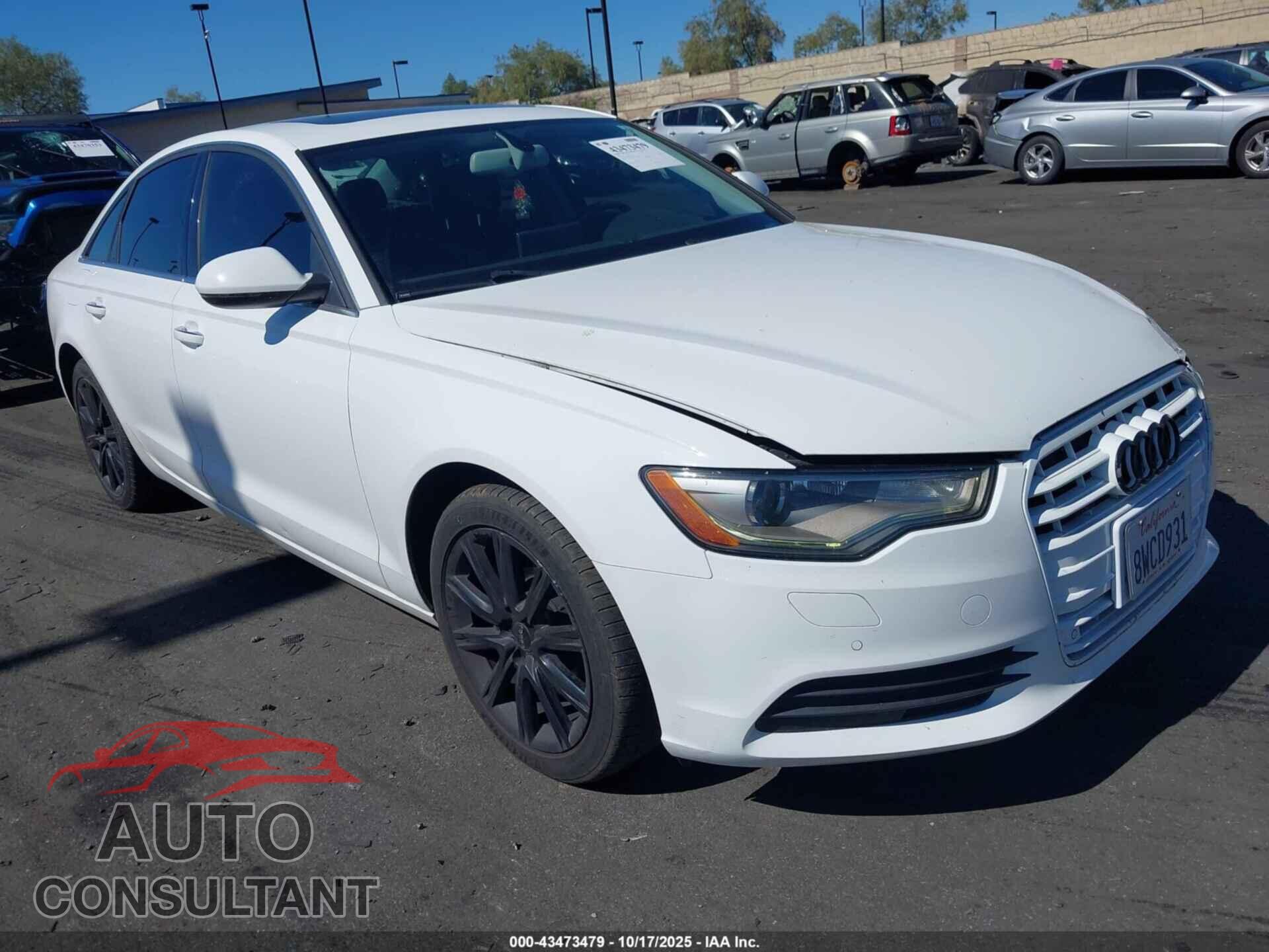 AUDI A6 2014 - WAUGFAFC4EN150124