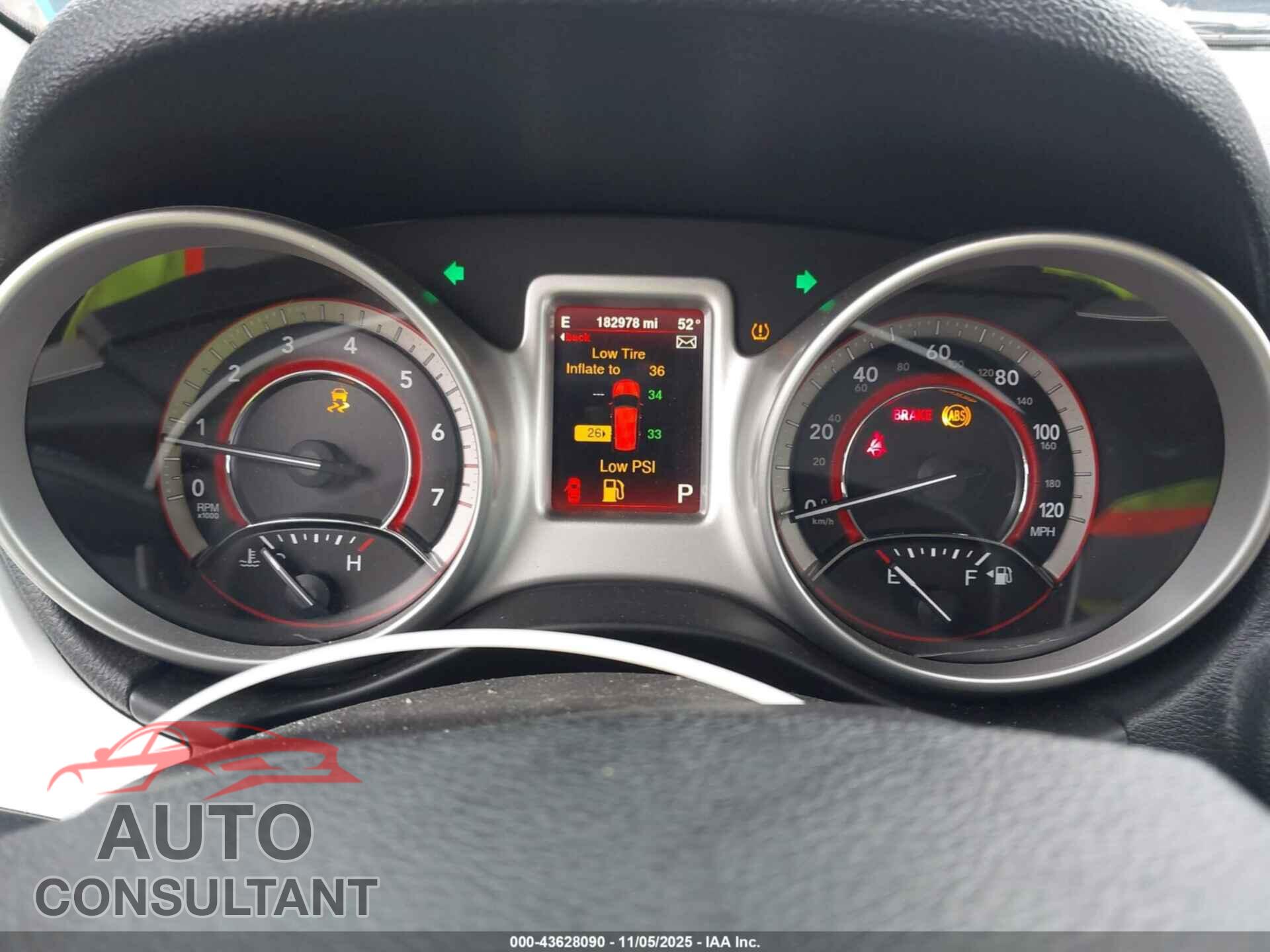 DODGE JOURNEY 2014 - 3C4PDDBG9ET226441
